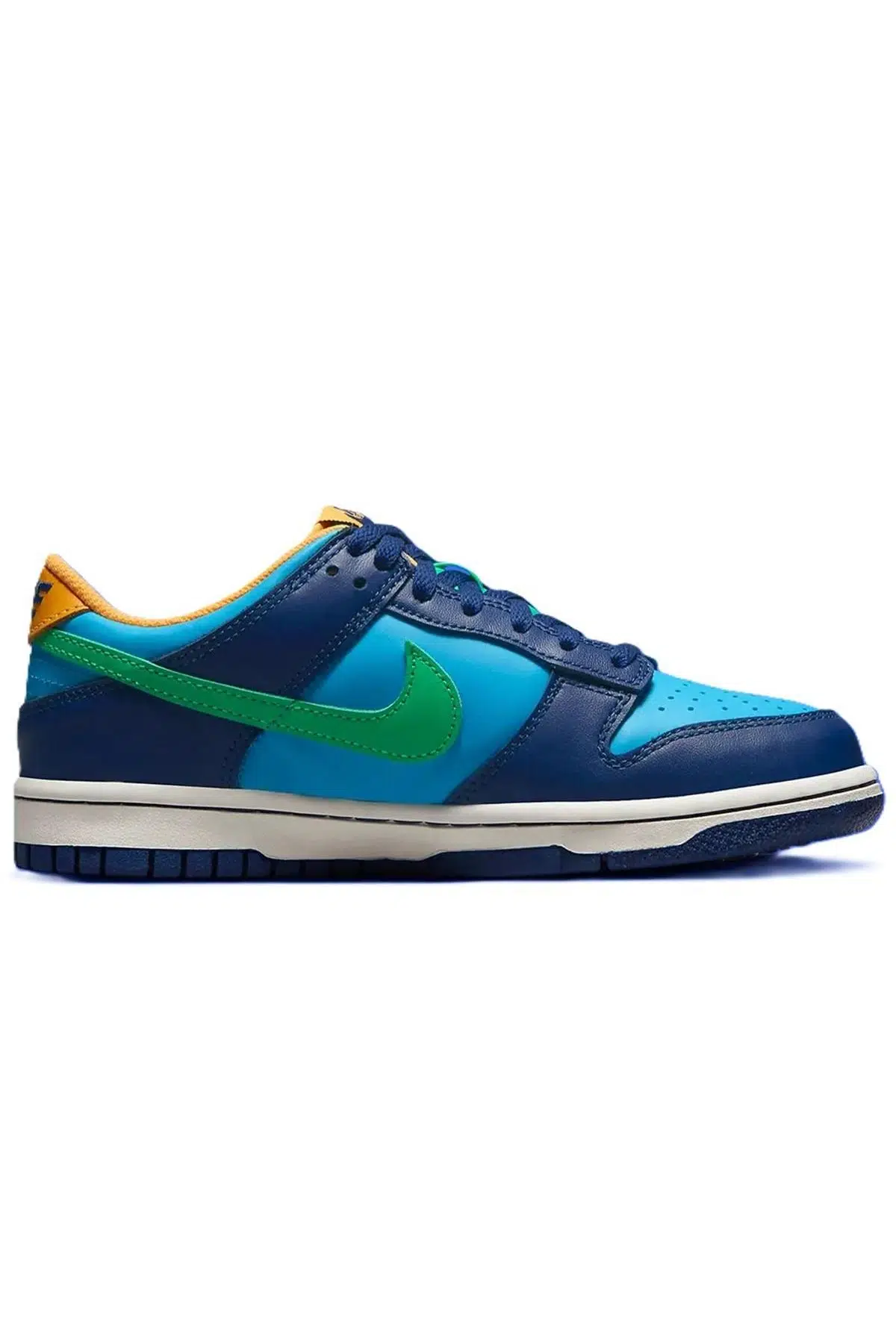 Nike Dunk Low Leather Unisex Sneaker Hakiki Deri Mavi Günlük Spor Ayakkabı