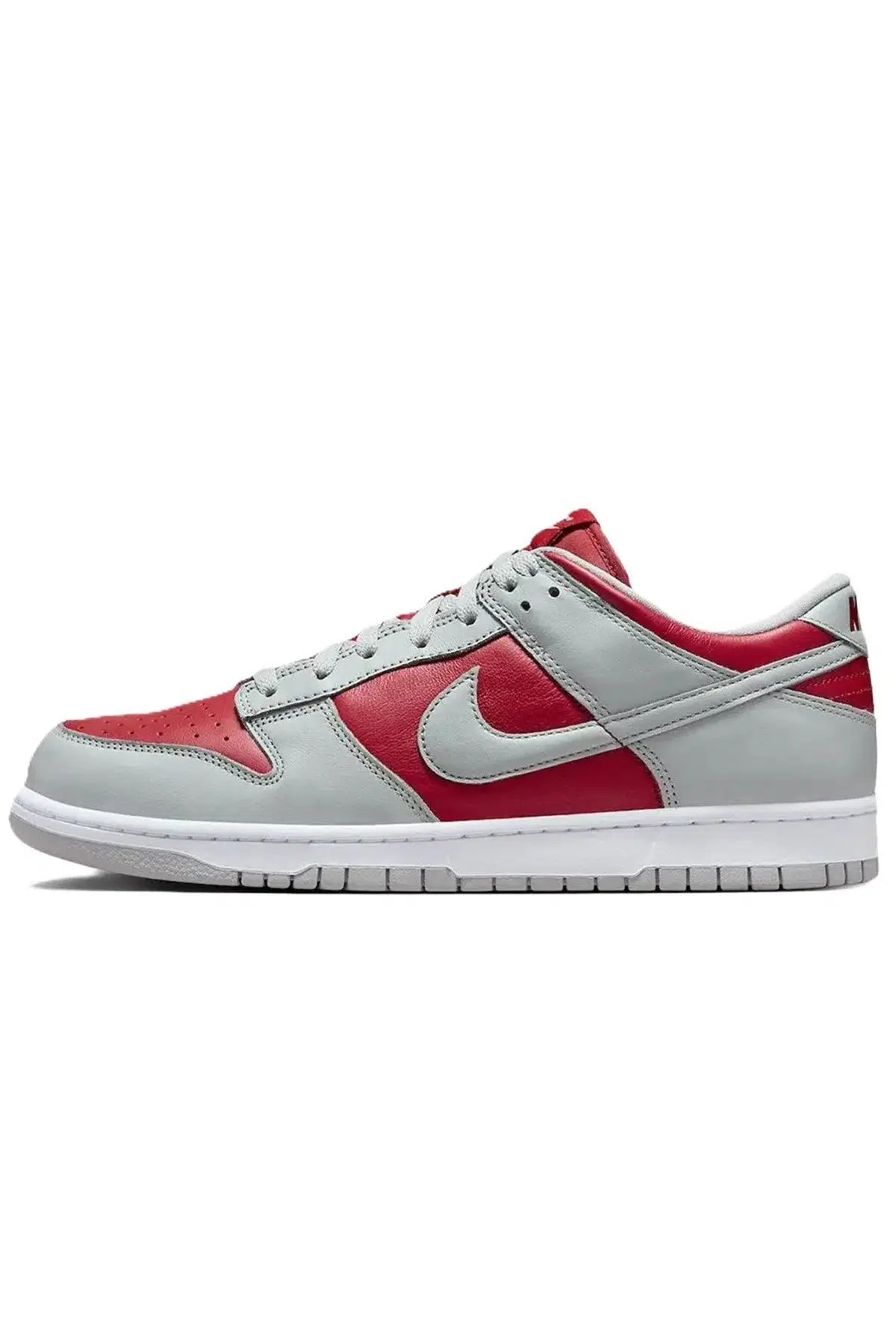 Nike Dunk Low QS Leather Mens Sneaker Hakiki Deri Erkek Günlük Spor Ayakkabı Bordo