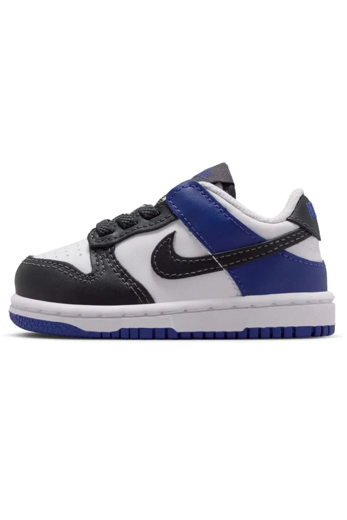 Nike Dunk Low(TDE)Kids Sneaker Hakiki Deri Elastik Bağcıklı Günlük Spor Ayakkabı Beyaz 
