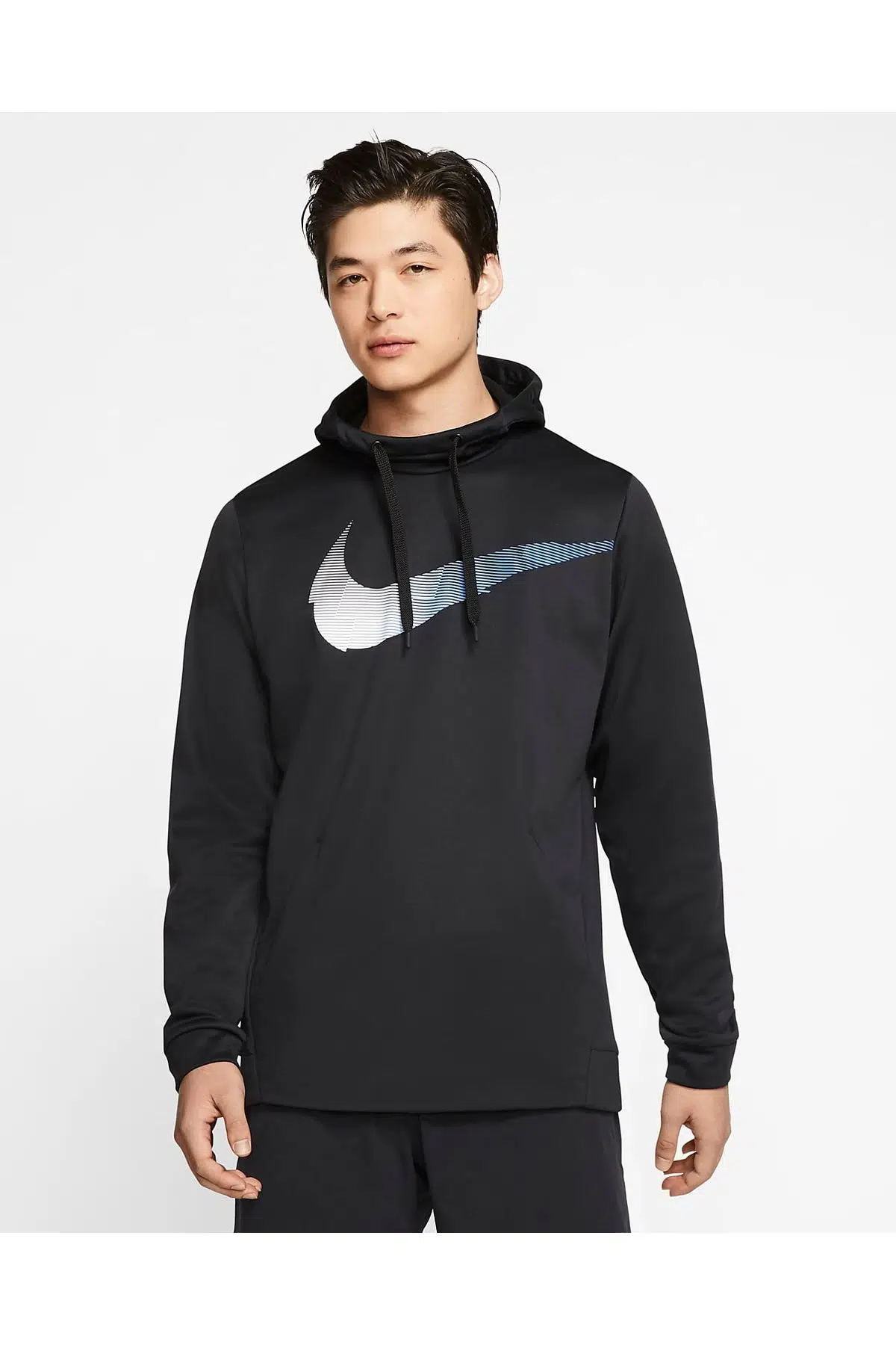 Nike Erkek Antrenman Kapüşonlu Sweatshirt Therma GFX3 BV3867-010