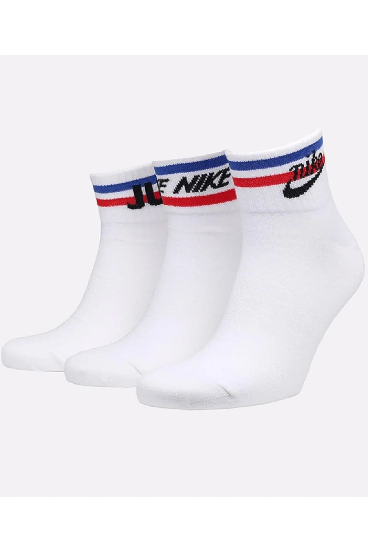 Nike Everyday Essential 3 lü Unisex Beyaz Soket Çorap Move To Zero
