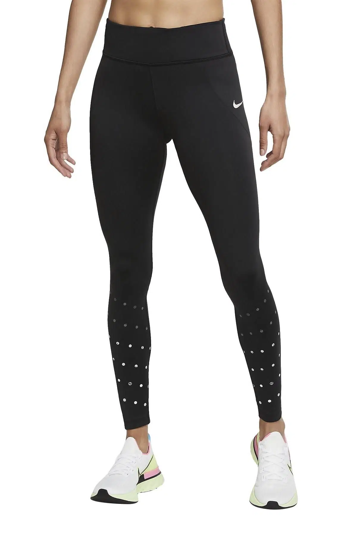 Nike Fast Flash Runway Leggings Toparlayıcı Siyah Kadın Tayt