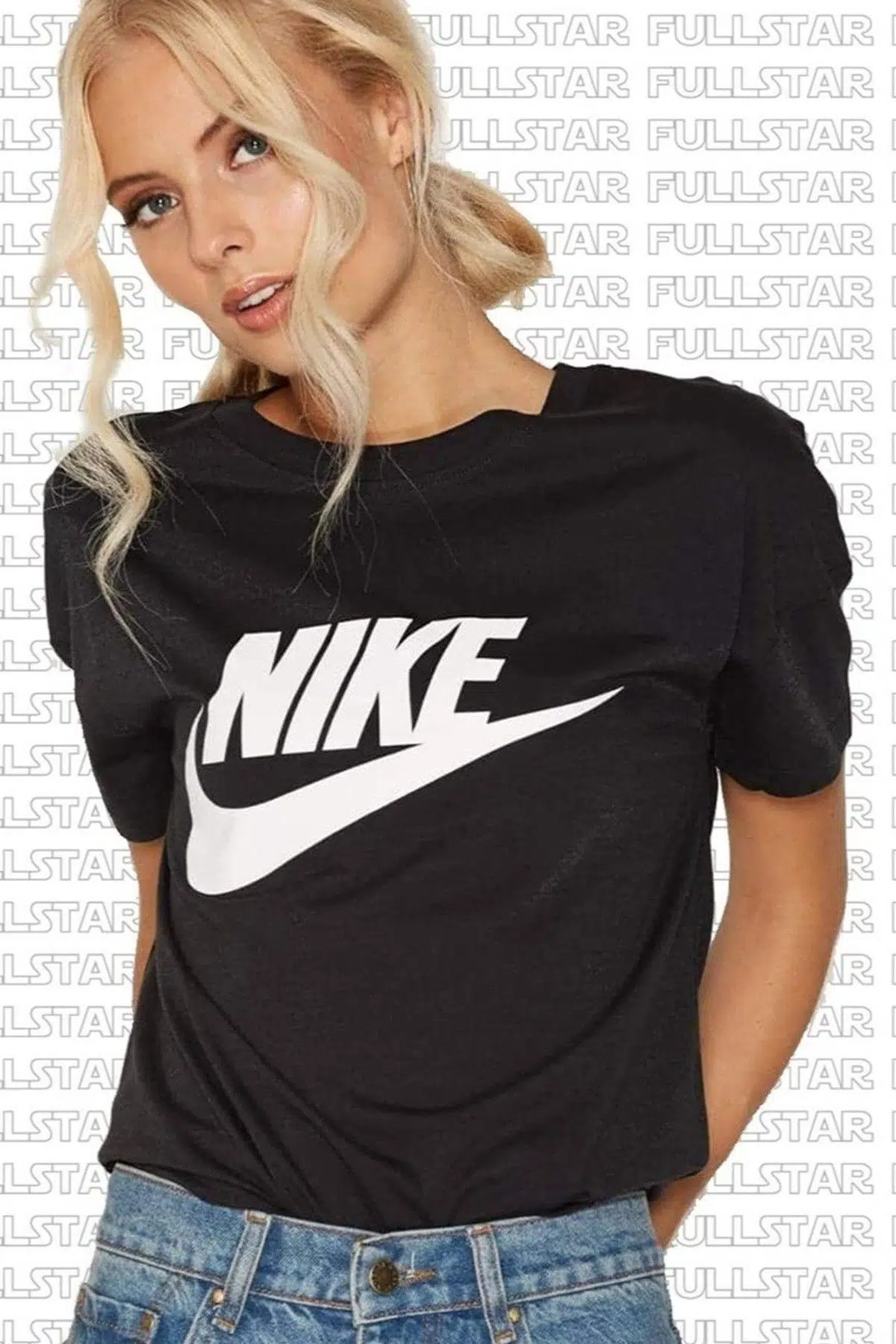 Nike Futura Tee Dökümlü Hafif Parlak Modal Örme Solmaya Dayanıklı Tişört Unisex