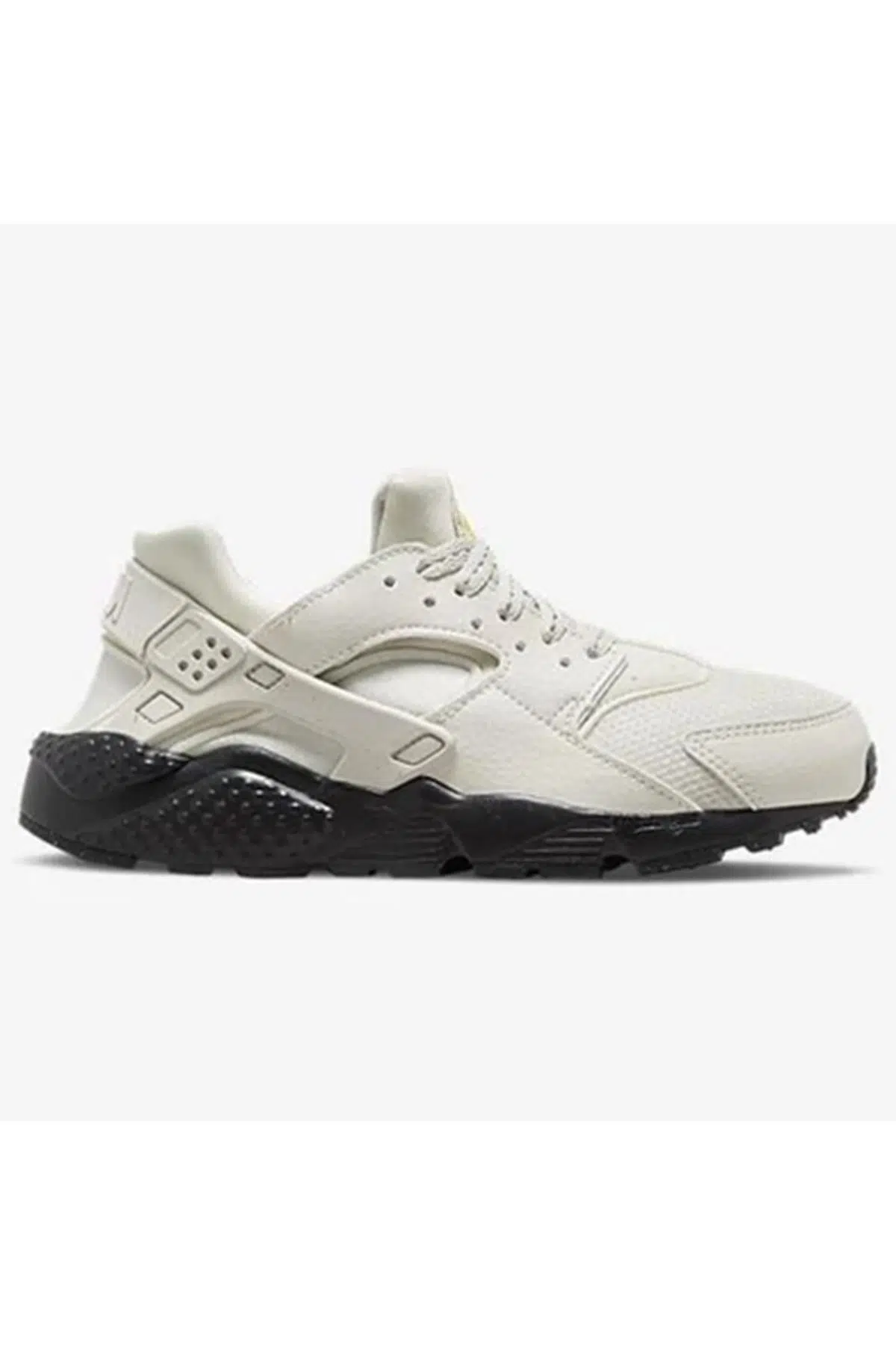 Nike Huarache Run Unisex Sneaker Dar Kalıp Günlük Spor Ayakkabı Krem 