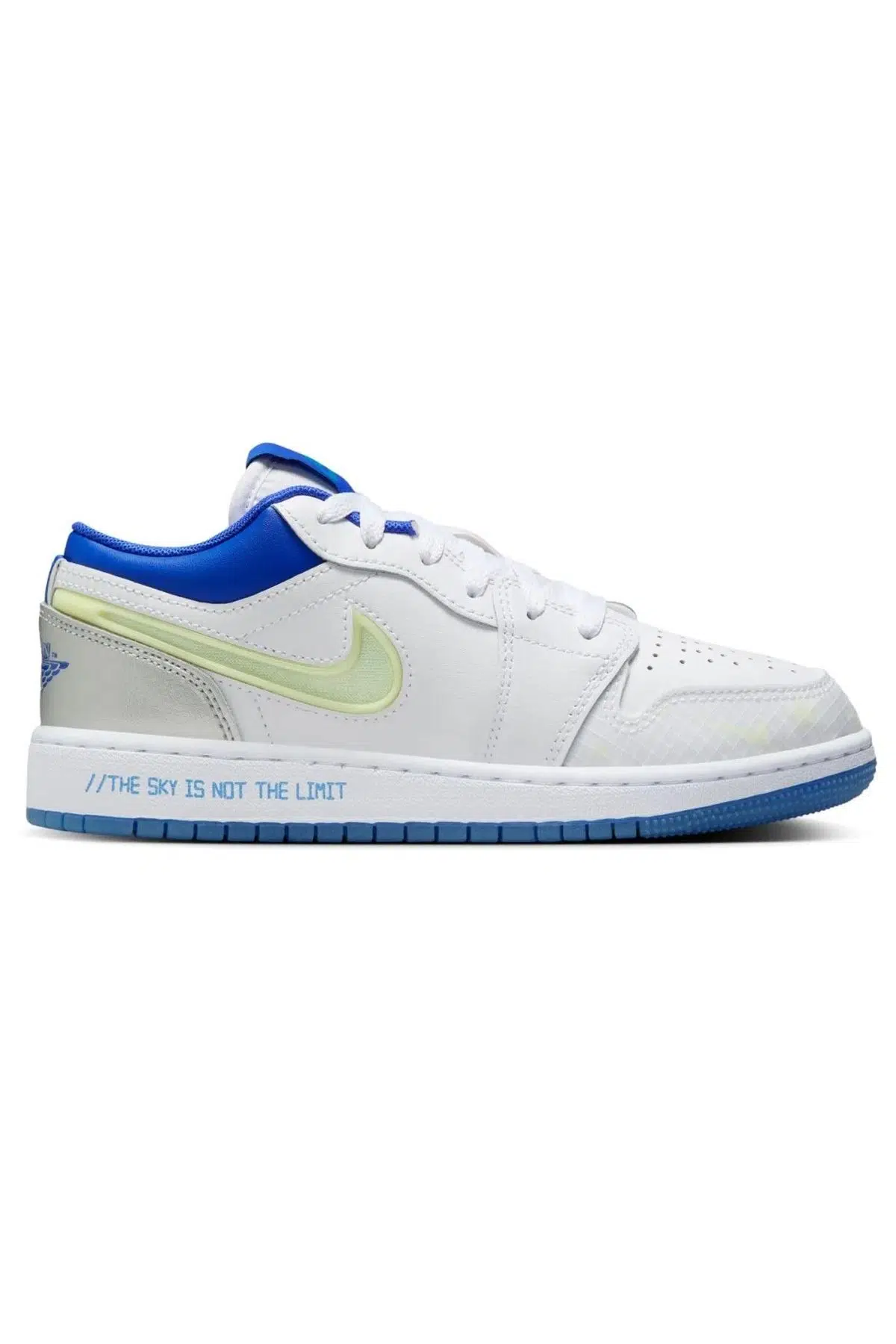 Nike Jordan 1 Low SS Leather Unisex Sneaker Hakiki Deri Günlük Spor Ayakkabı Beyaz
