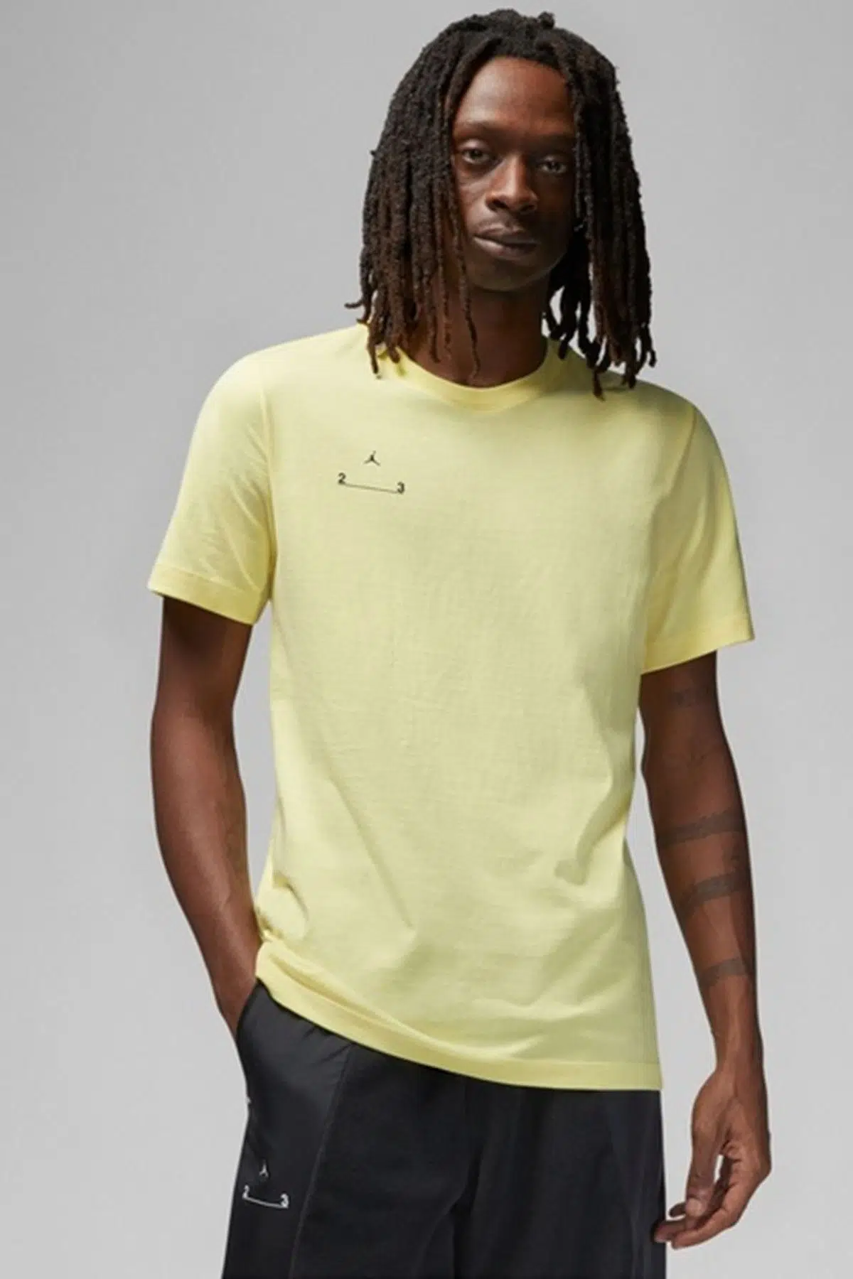 Nike Jordan 23 Engineered Erkek Sarı T-Shirt