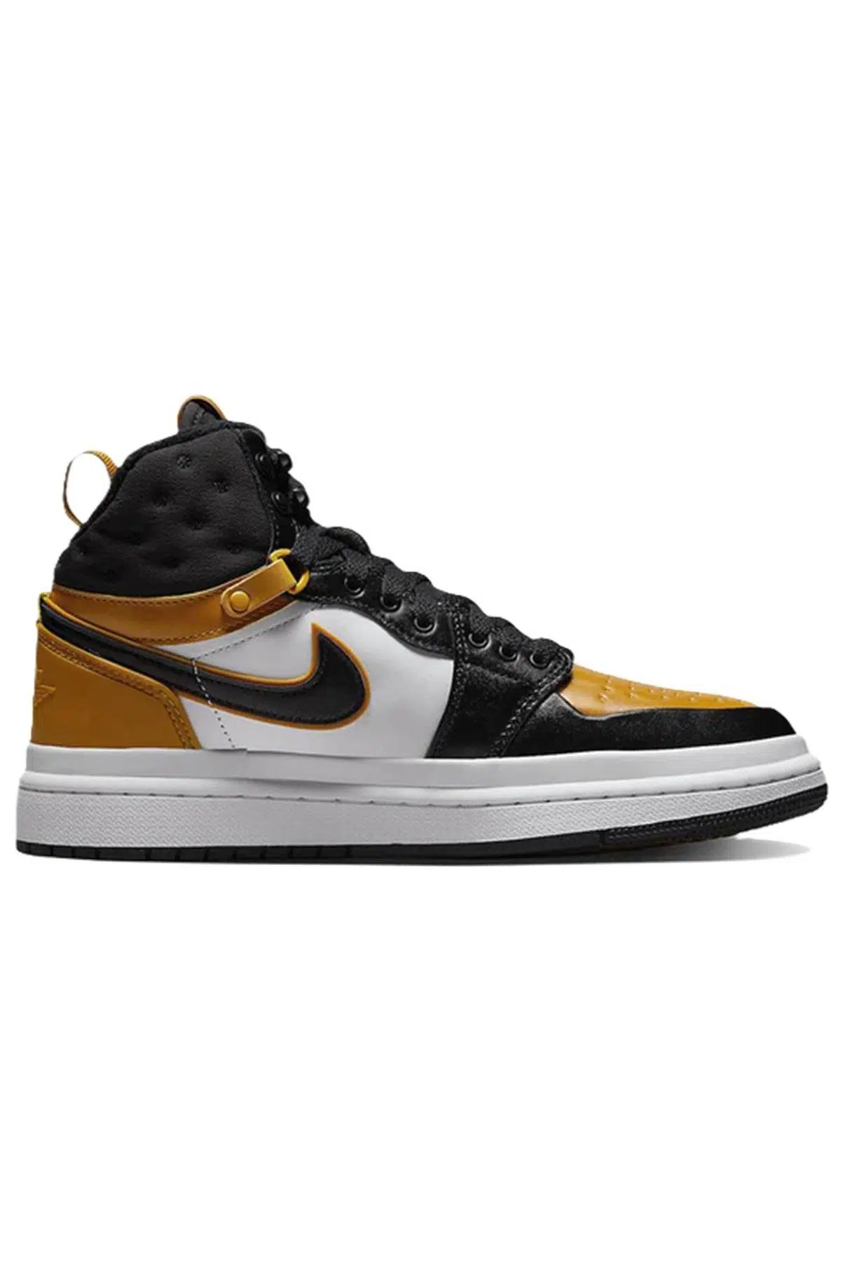 Nike Jordan Acclimate Sneaker Hakiki Deri Siyah Kahve Bilekli Jordan Spor Ayakkabı