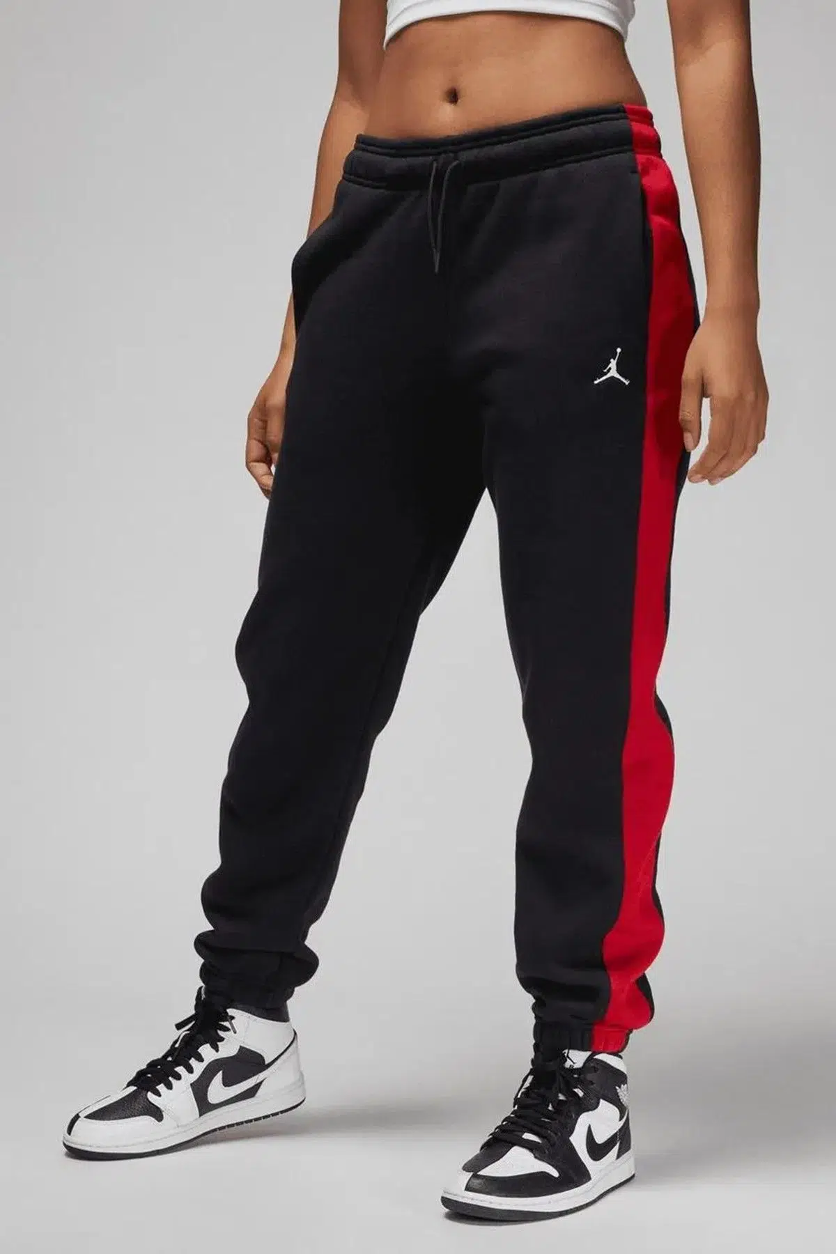 Nike Air Jordan Brooklyn Fleece Sweatpants Jogger Kadın Eşofman Altı Siyah