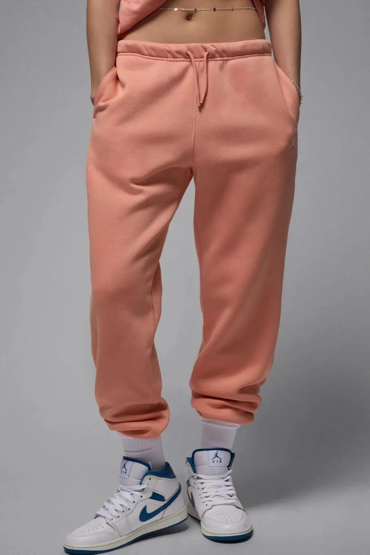 Nike Jordan Brooklyn Fleece Loose Fit Women's Jogger Kadın Bol Kesim Eşofman Altı Turuncu