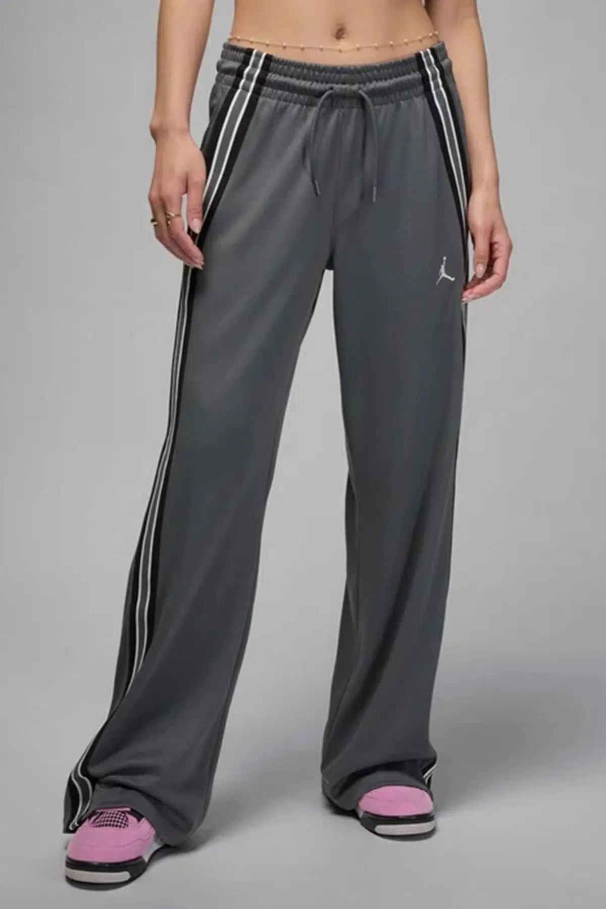 Nike Jordan Brooklyn Womens Track Pants.Kadın Eşofman Altı Gri