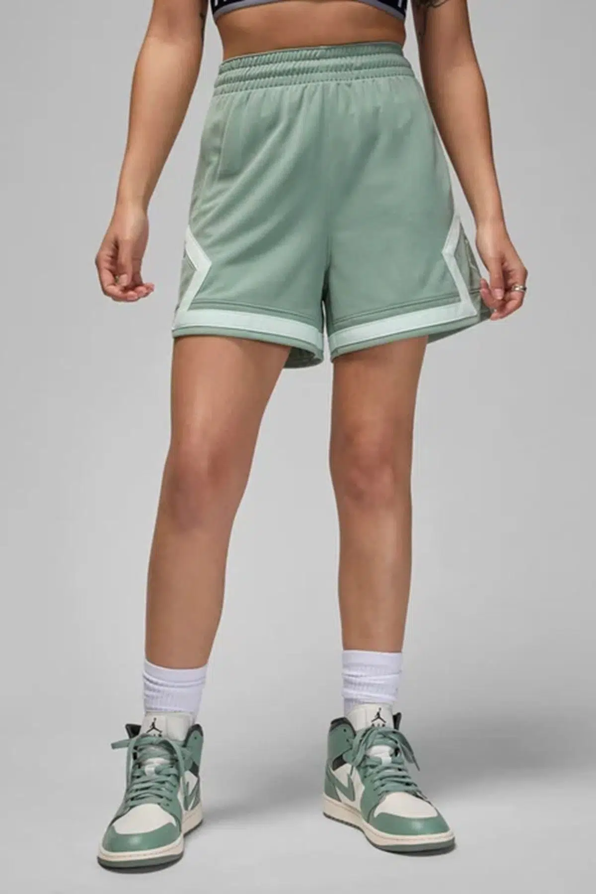 Nike Jordan Diamond Womens Short Elmas Kesim Kadın Şort Fıstık Yeşili 