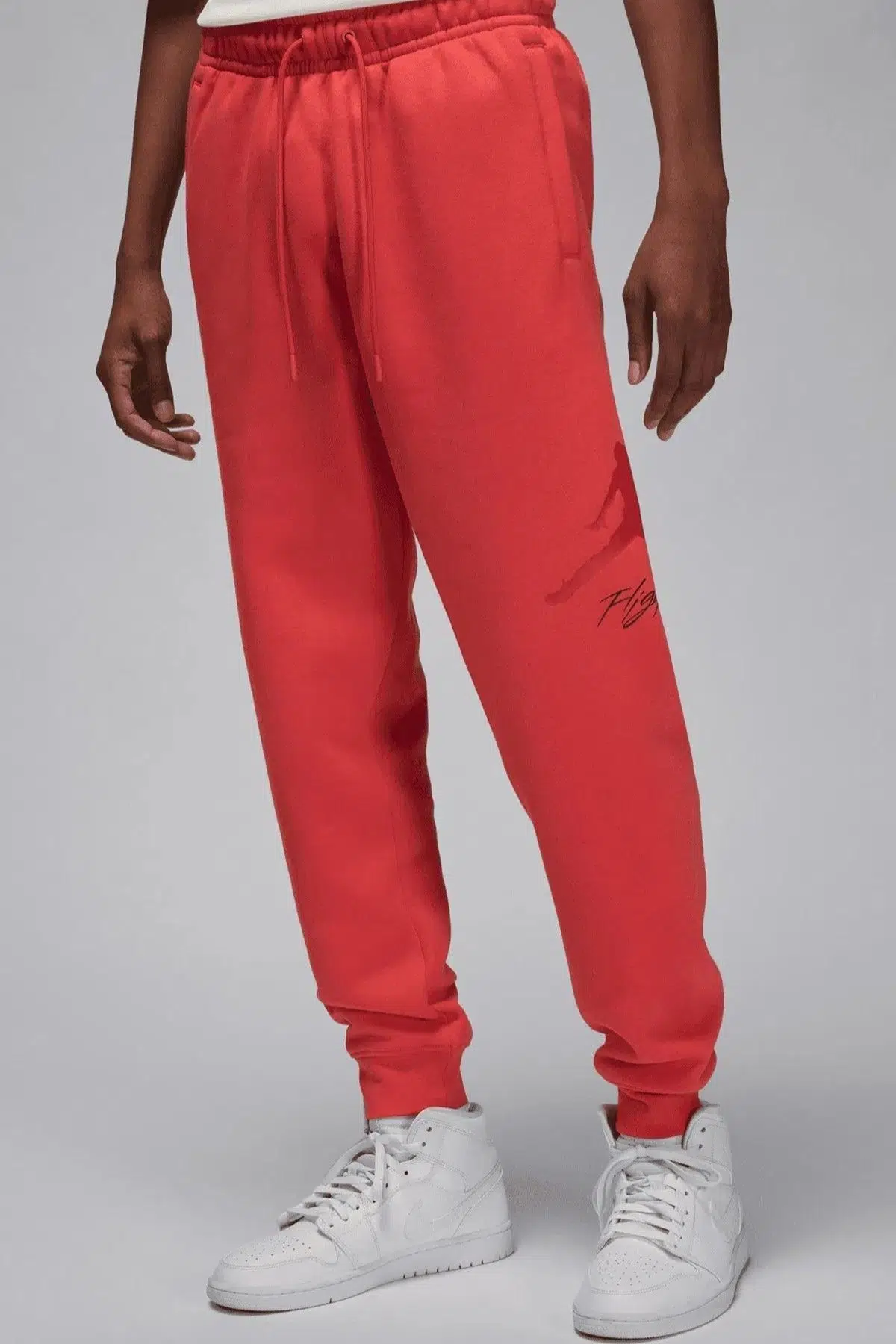 Nike Jordan Essentials Flc Baseline Men's Pant Red Erkek Eşofman Altı Kırmızı