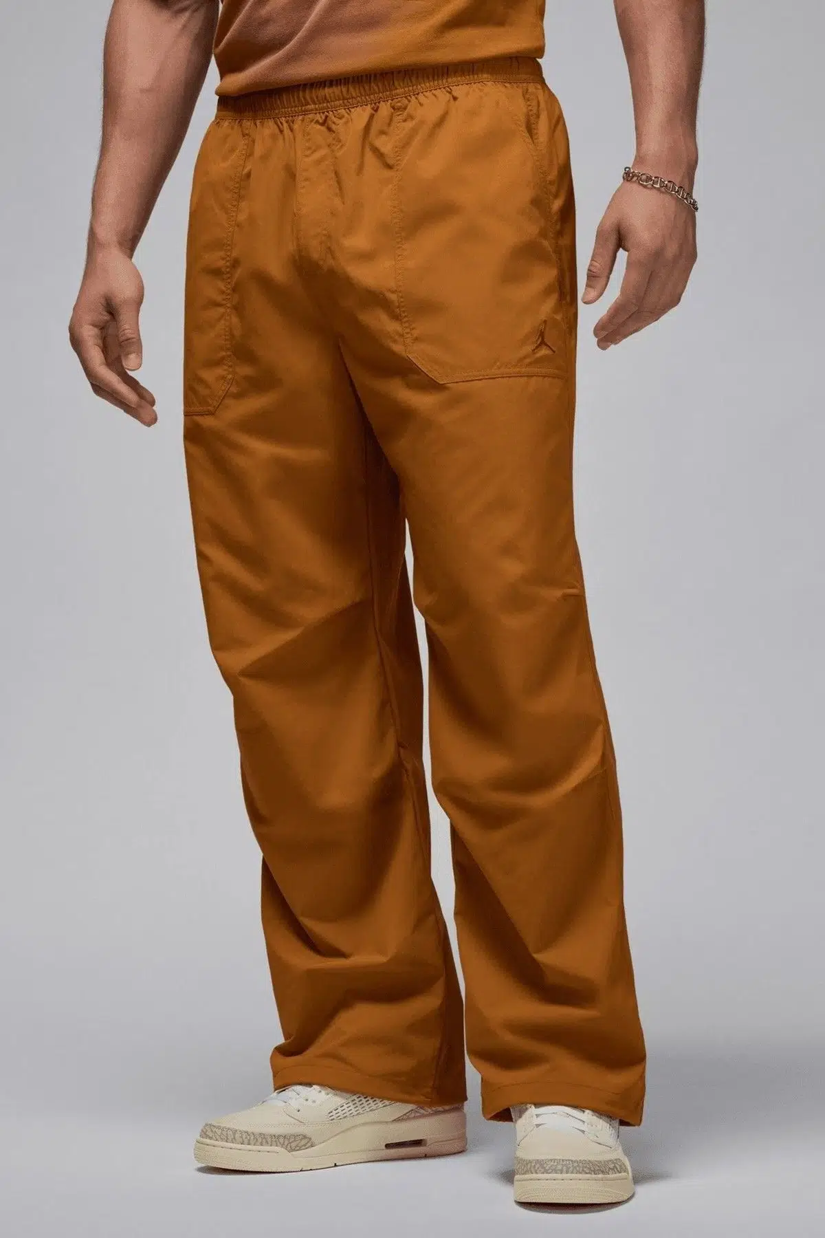 Nike Jordan Essentials Woven Loose Fit Pant Erkek Dokuma Bol Kesim Eşofman Altı Taba