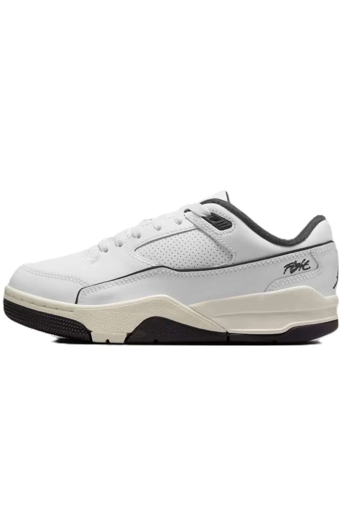 Nike Jordan Flıght Court GS Leather Sneaker Hakiki Deri Günlük Spor Ayakkabı Beyaz