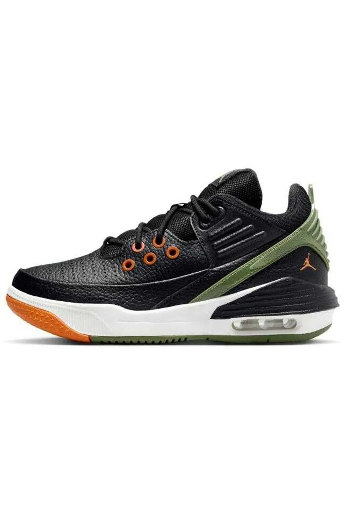 Nike Jordan Max Aura 5 Shoes Leather Hakiki Deri Bilekli Unisex Spor Ayakkabı Siyah