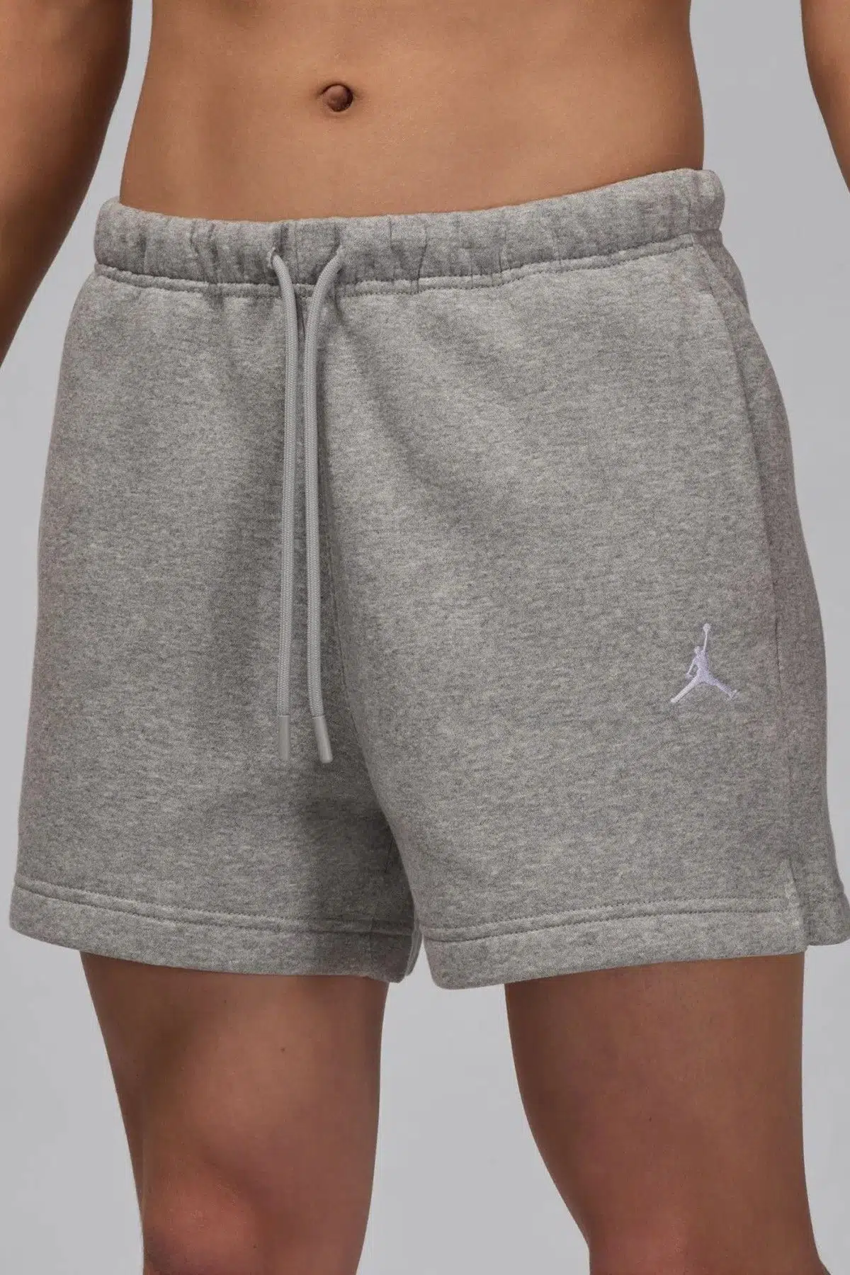 Nike Jordan Women's Jumpman Brooklyn Fleece Ft Short 24 Kadın Pamuklu Şort Gri