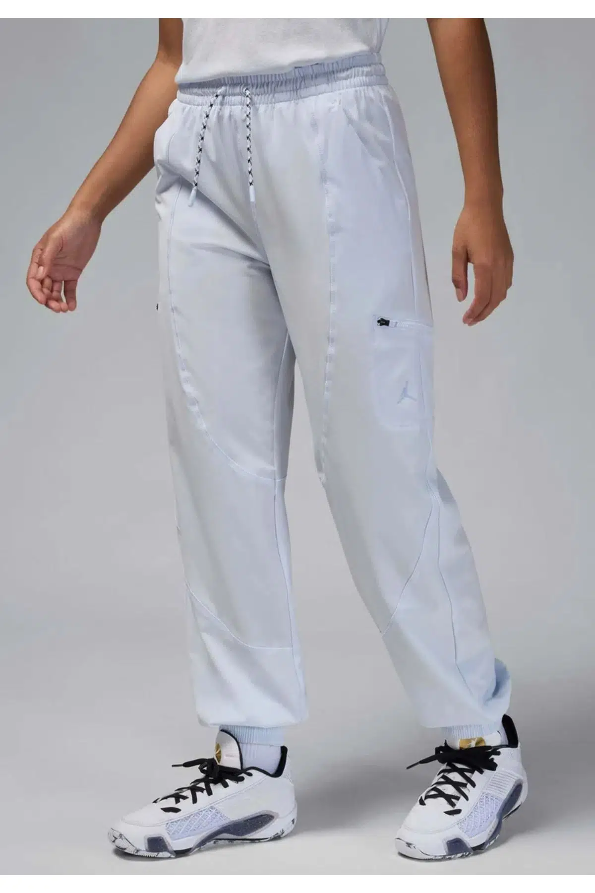 Nike Jordan Sport Tunnel Four Way Stretch Kadın Loose Fit Bol Kesim Eşofman Altı Mavi