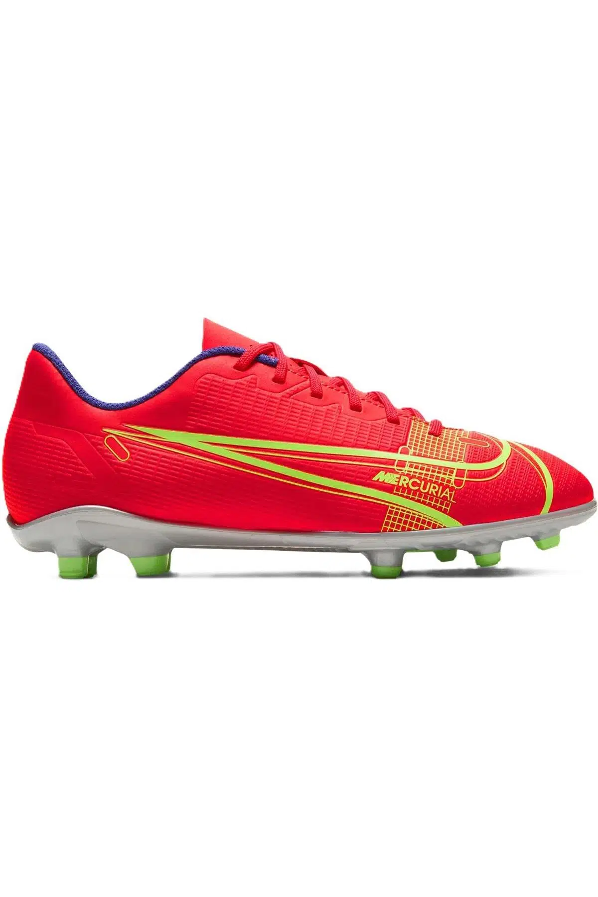 Nike JR Vapor 14 Club FG/MG Kırmızı Çocuk Krampon