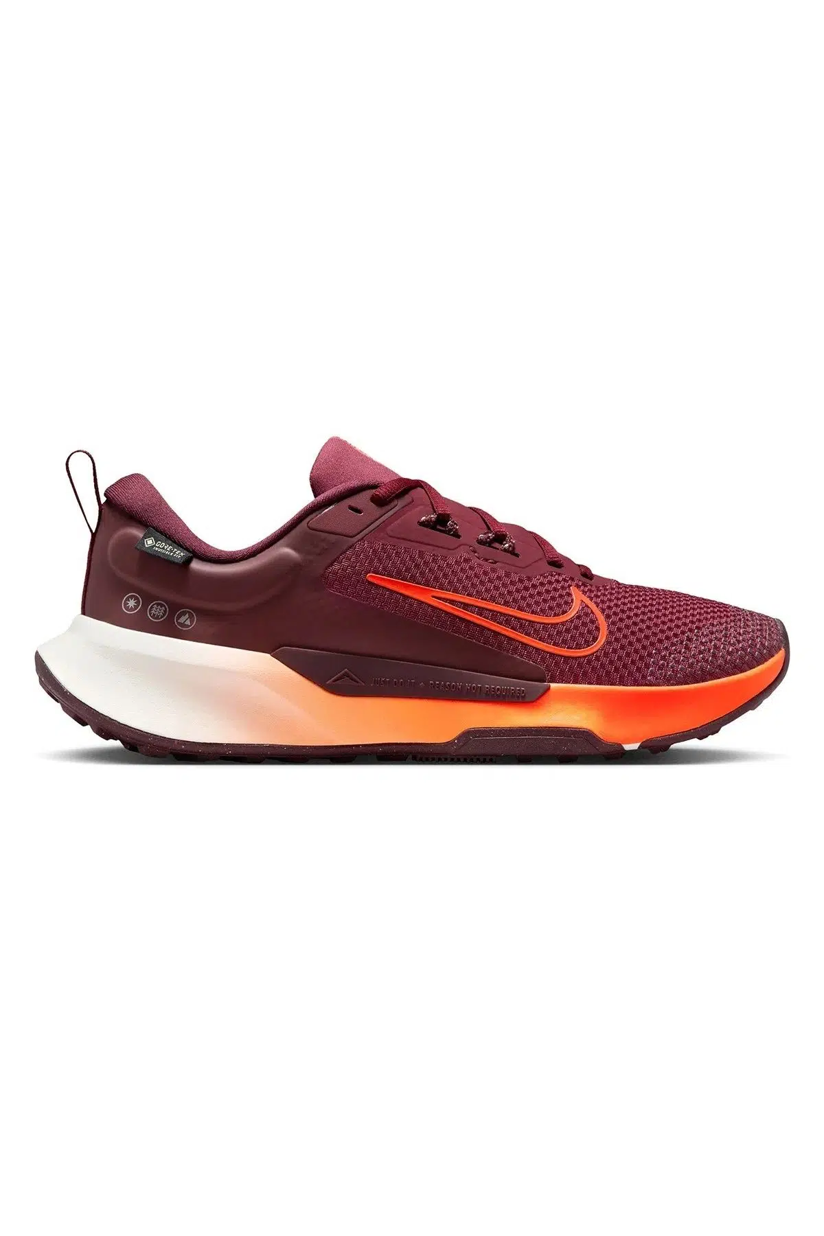 Nike Junıper Trail 4 GoreTex V2 Su Geçirmez Reflektörlü Yürüyüş Koşu Ayakkabısı Bordo