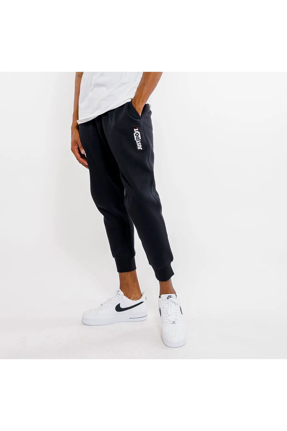 Nike Just Do İt Erkek Eşofman Altı Siyah CJ4778-010
