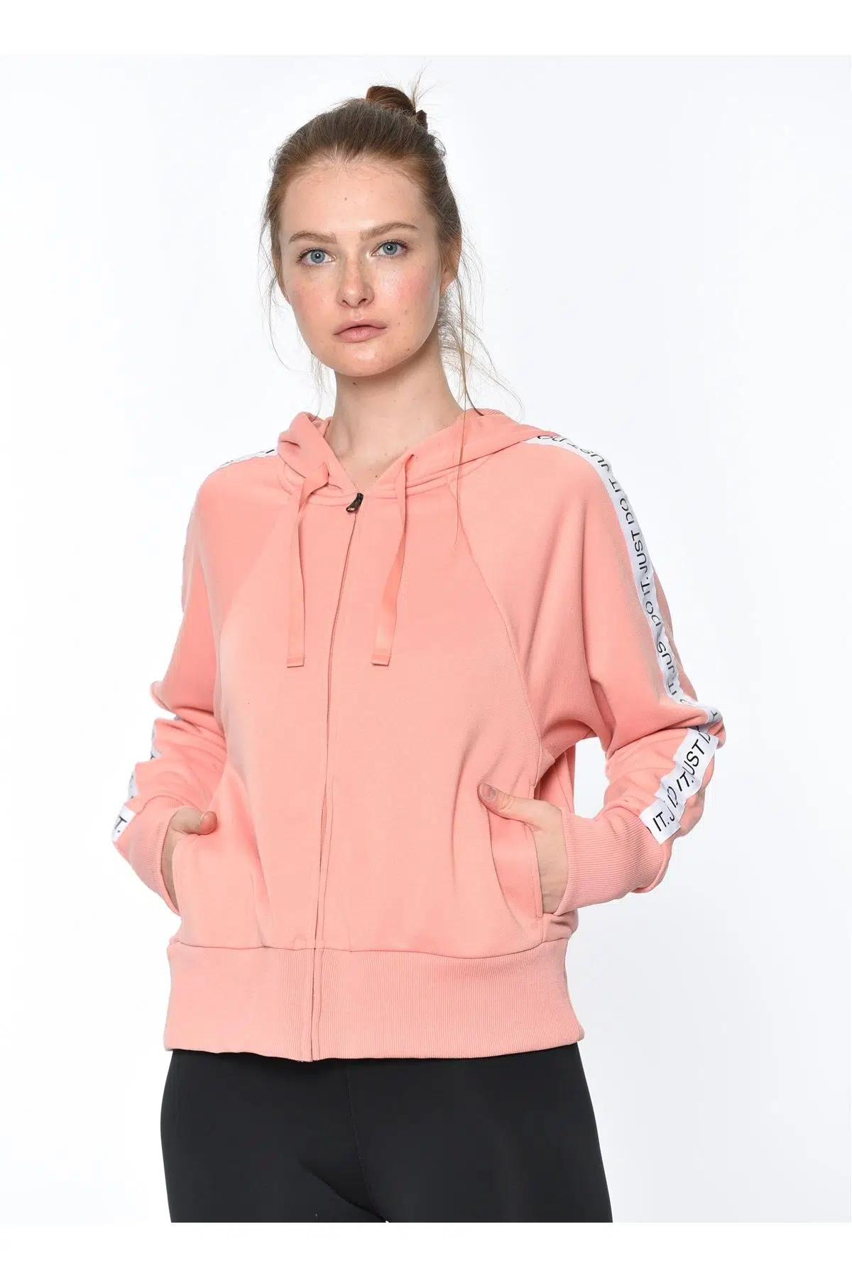 Nike Kadın Sweatshirt Dri-Fit Fleece Hoodie BV5041-606