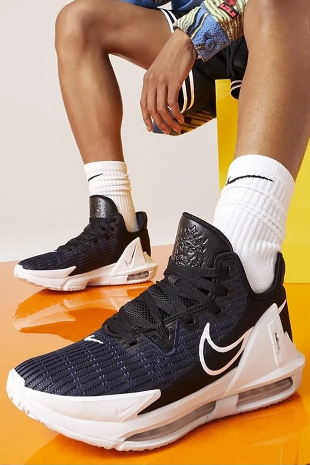 Nike Lebron Witness 6 Air Max Unisex Basketball Shoes Black Basketbol Ayakkabısı Siyah Lacivert