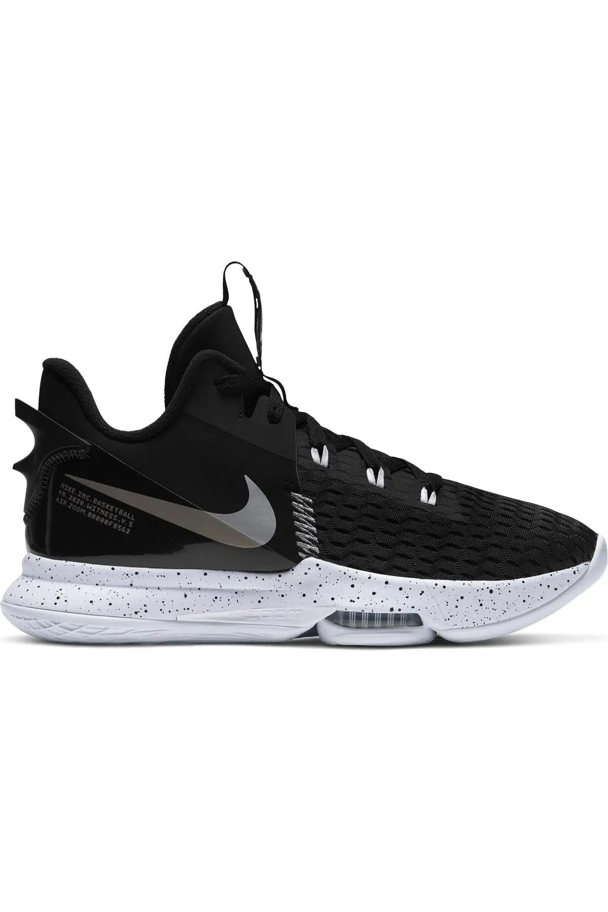 Nike LeBron Witness V Erkek Basketbol Ayakkabısı - Siyah