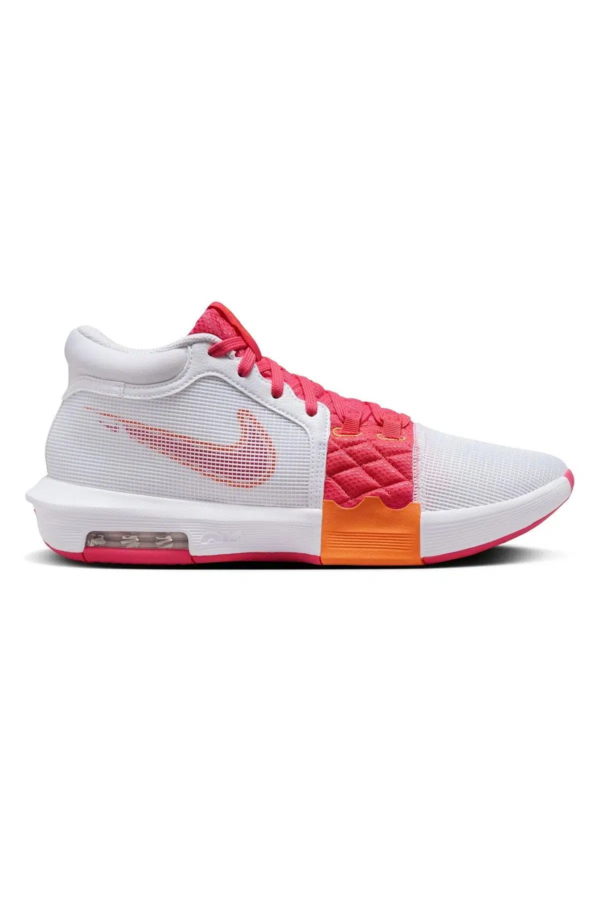 Nike Lebron Witness VIII Mens Basketball Shoes Erkek Basketbol Ayakkabısı Beyaz Kırmızı