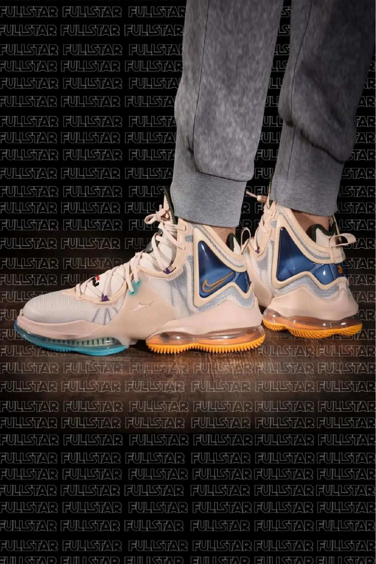 Nike Lebron XIX 19 Unisex Basketball Shoes Basketbol Ayakkabısı Krem 