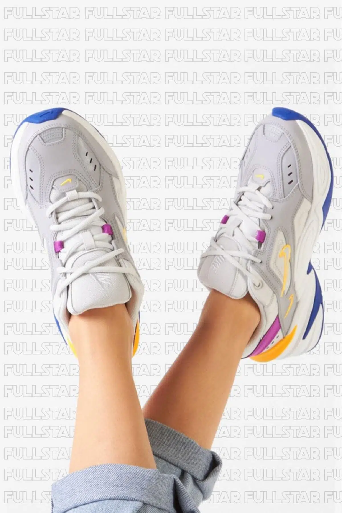 Nike M2K Tekno Leather Unisex Reflector Sneaker Hakiki Deri Beyaz Spor Ayakkabı