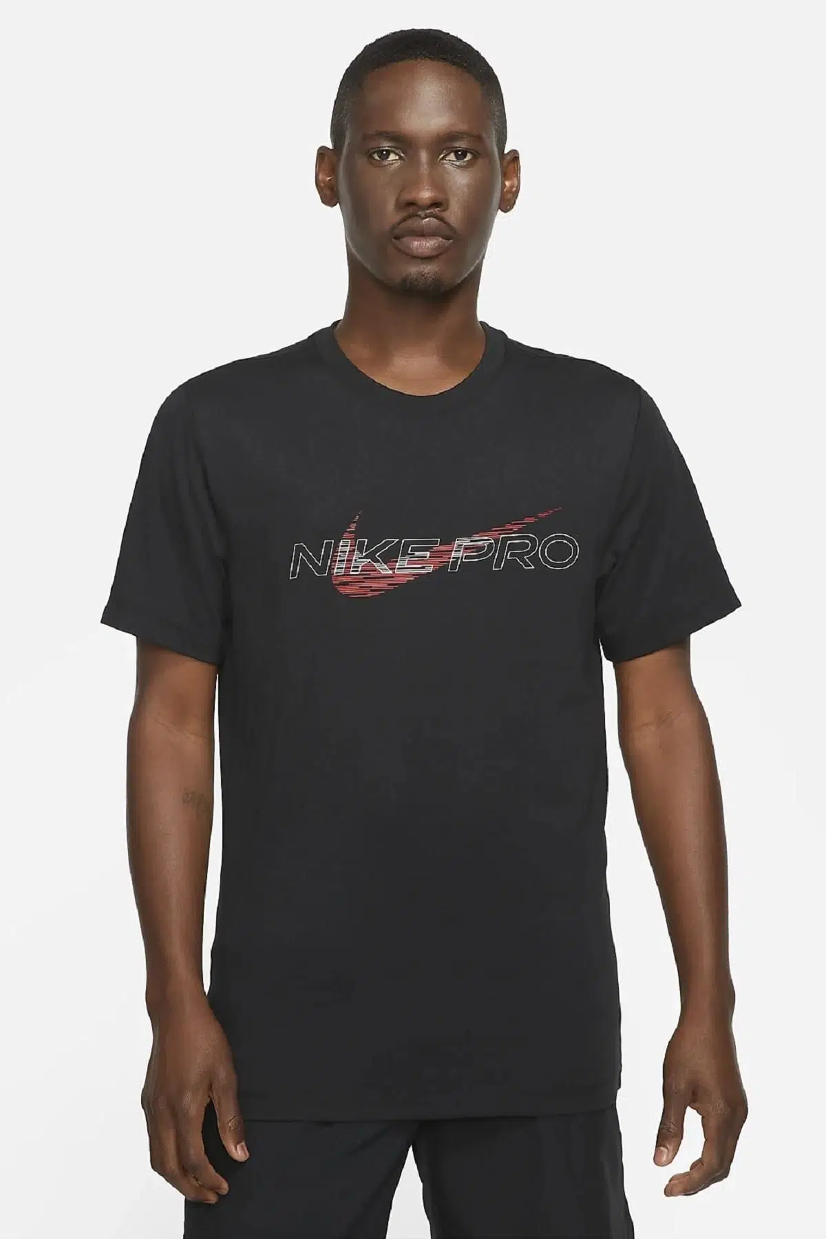 Nike Pro Dri-FIT Grafikli Erkek Tişörtü 