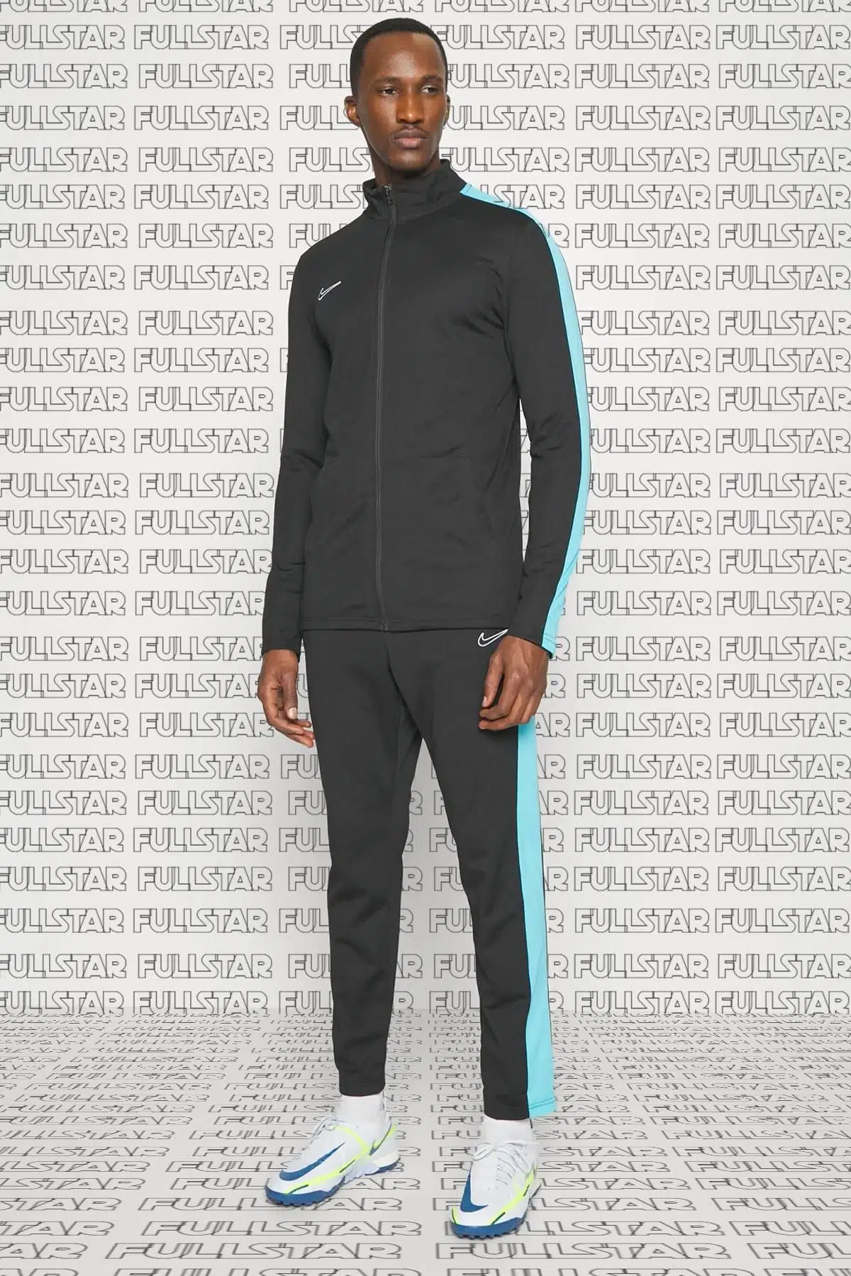 Nike F. C. Academy 23 Track Suit Siyah Erkek Eşofman Takımı Fermuarlı Cepler