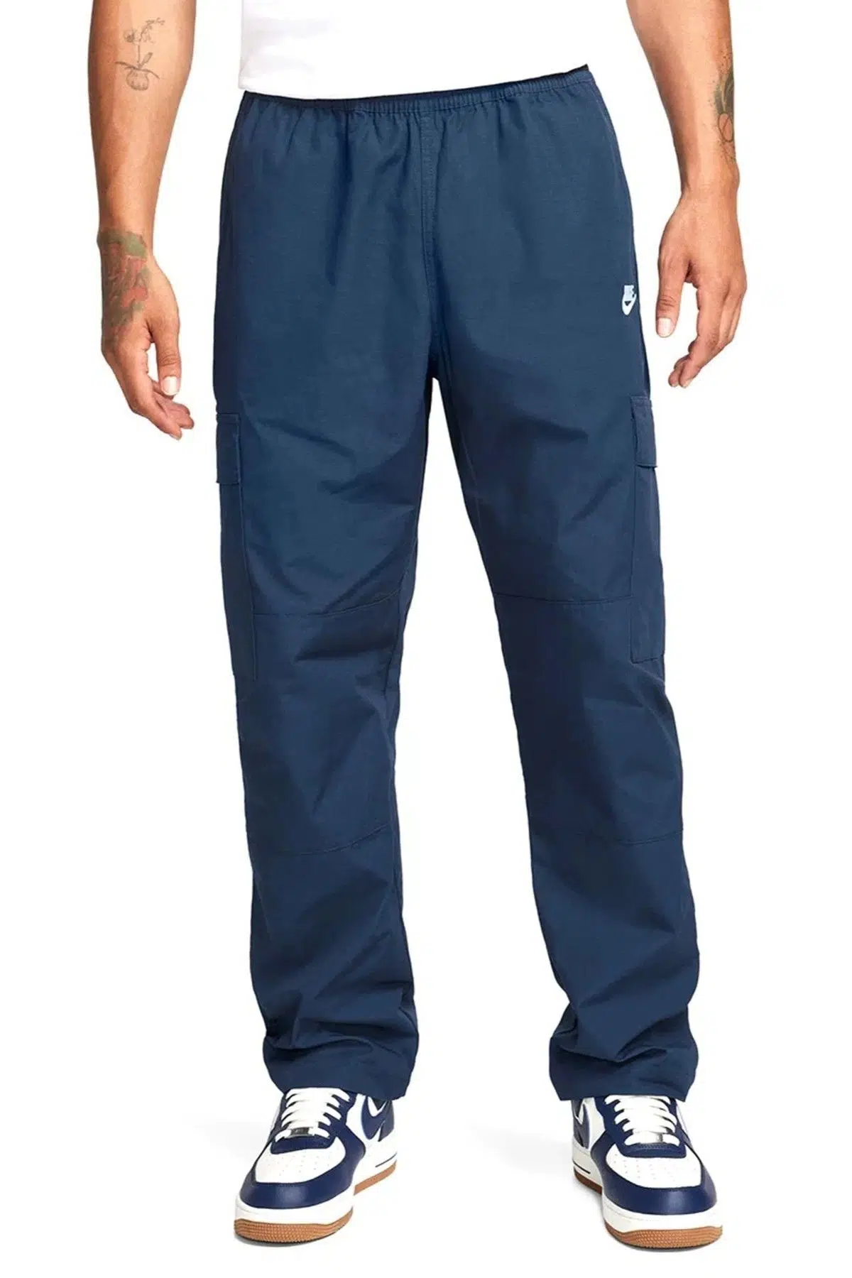 Nike Mens Sportswear Cargo Loose Fit Pants Woven Erkek Dokuma Büyük Beden Kargo Pantolan Eşofman Altı Lacivert