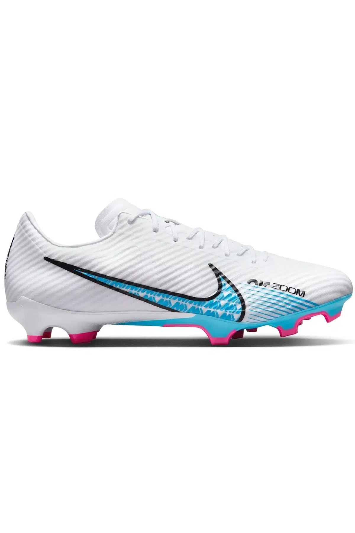 Nike Mercurial Zoom Vapor 15 FG/MG Erkek Soccer Shoes Krampon Beyaz