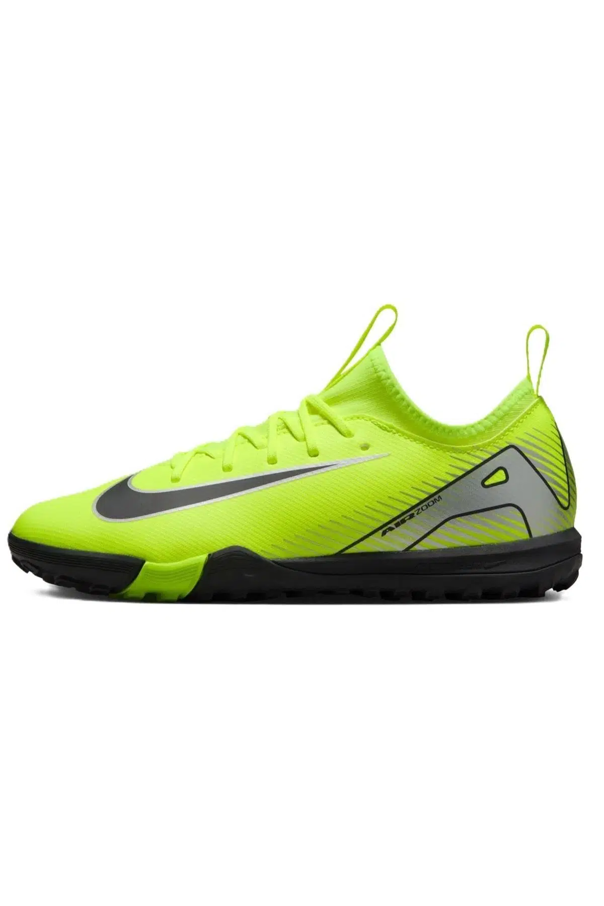 Nike Mercurial Air Zoom Vapor 16 Academy TF Çoraplı ÇocukHalı Saha Ayakkabısı Sarı