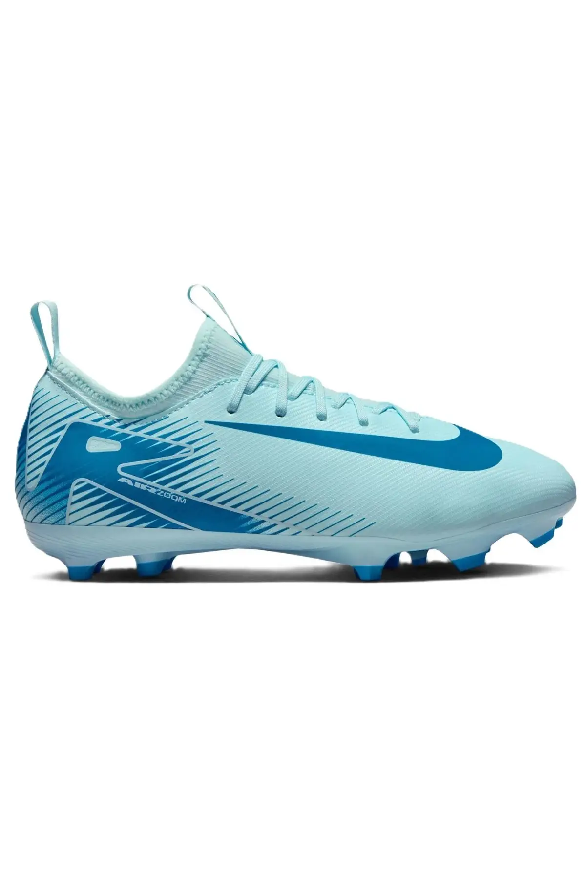 FQ8392-400 Nike Zoom Mercurial Vapor 16 Academy FG/MG Junior Football Shoes Çocuk Futbol Ayakkabısı Mavi