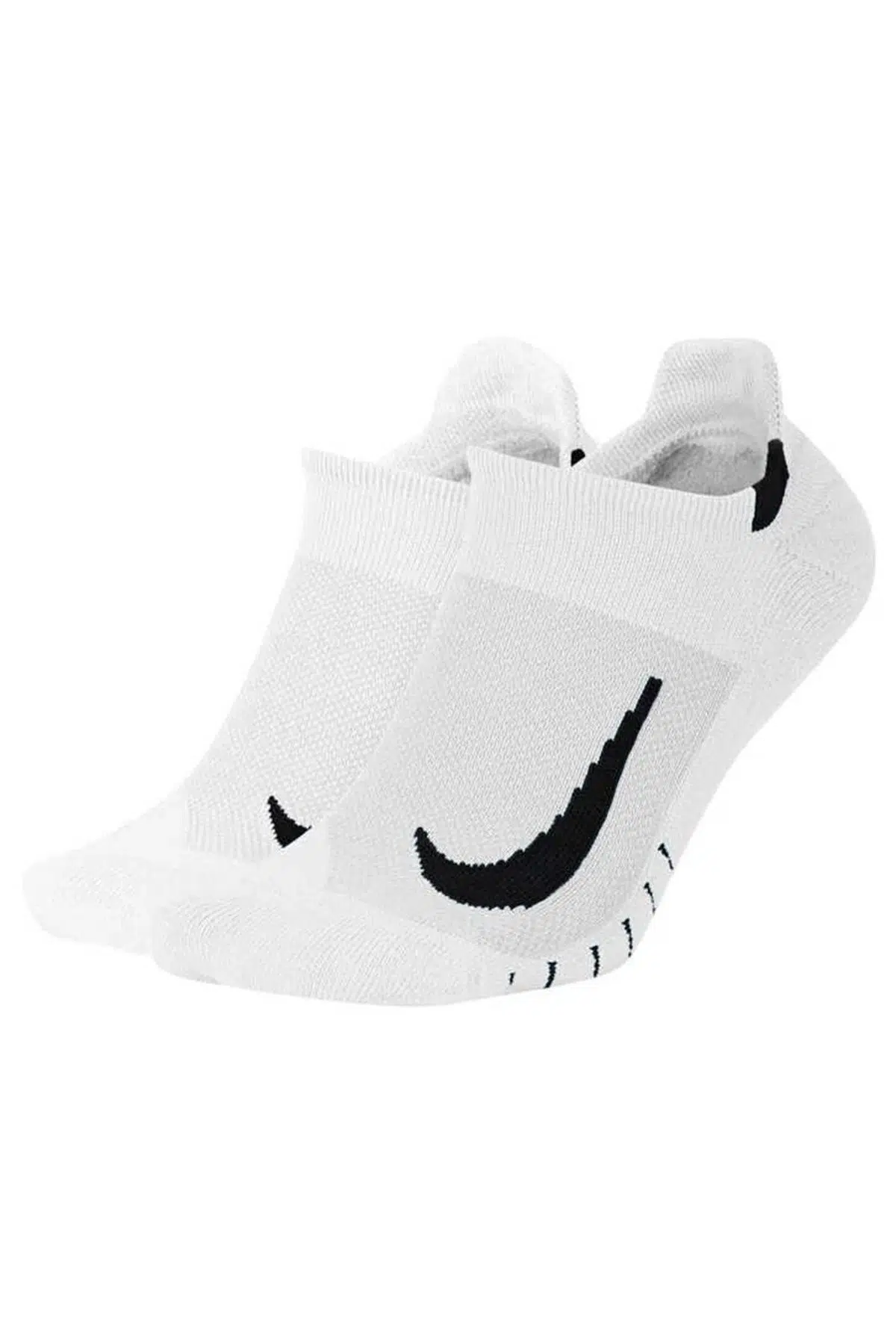 Nike Multiplier Unisex 2'li No Show Antrenman Çorabı Beyaz