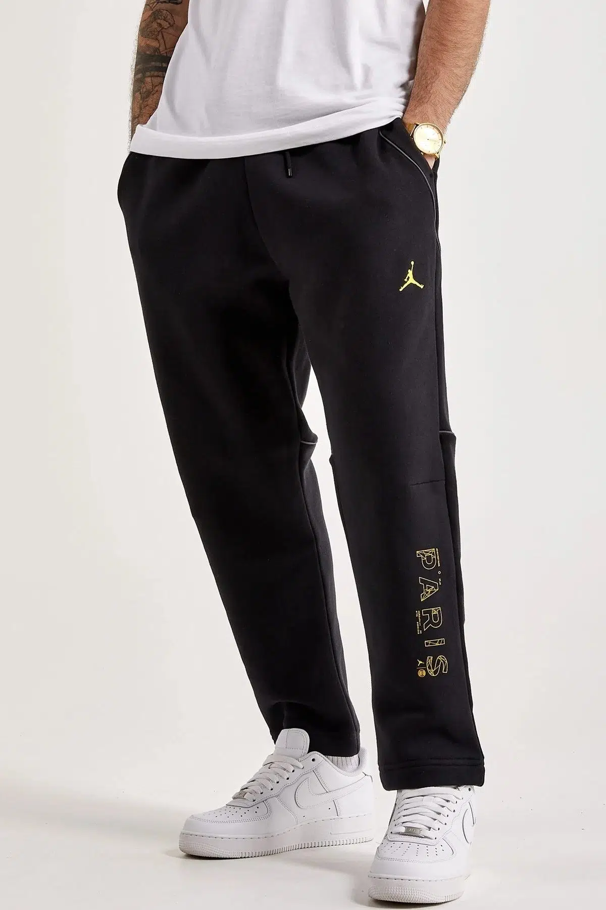 Nİke M Jordan Psg Fleece Pant Erkek Eşofman Altı Siyah