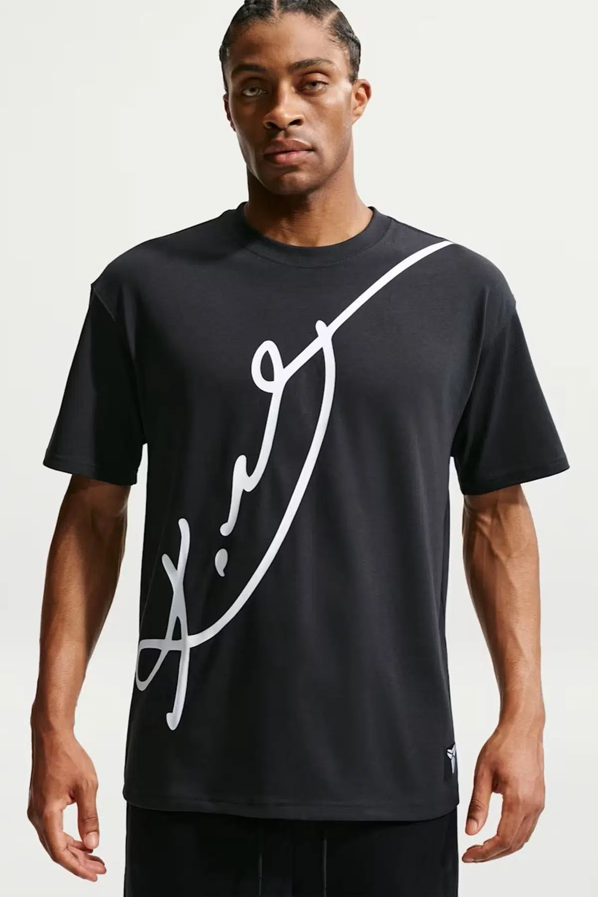 Nike NBA Kobe Dri-FIT Loose Fit Erkek Bol Kesim Baketbol Tişört Siyah