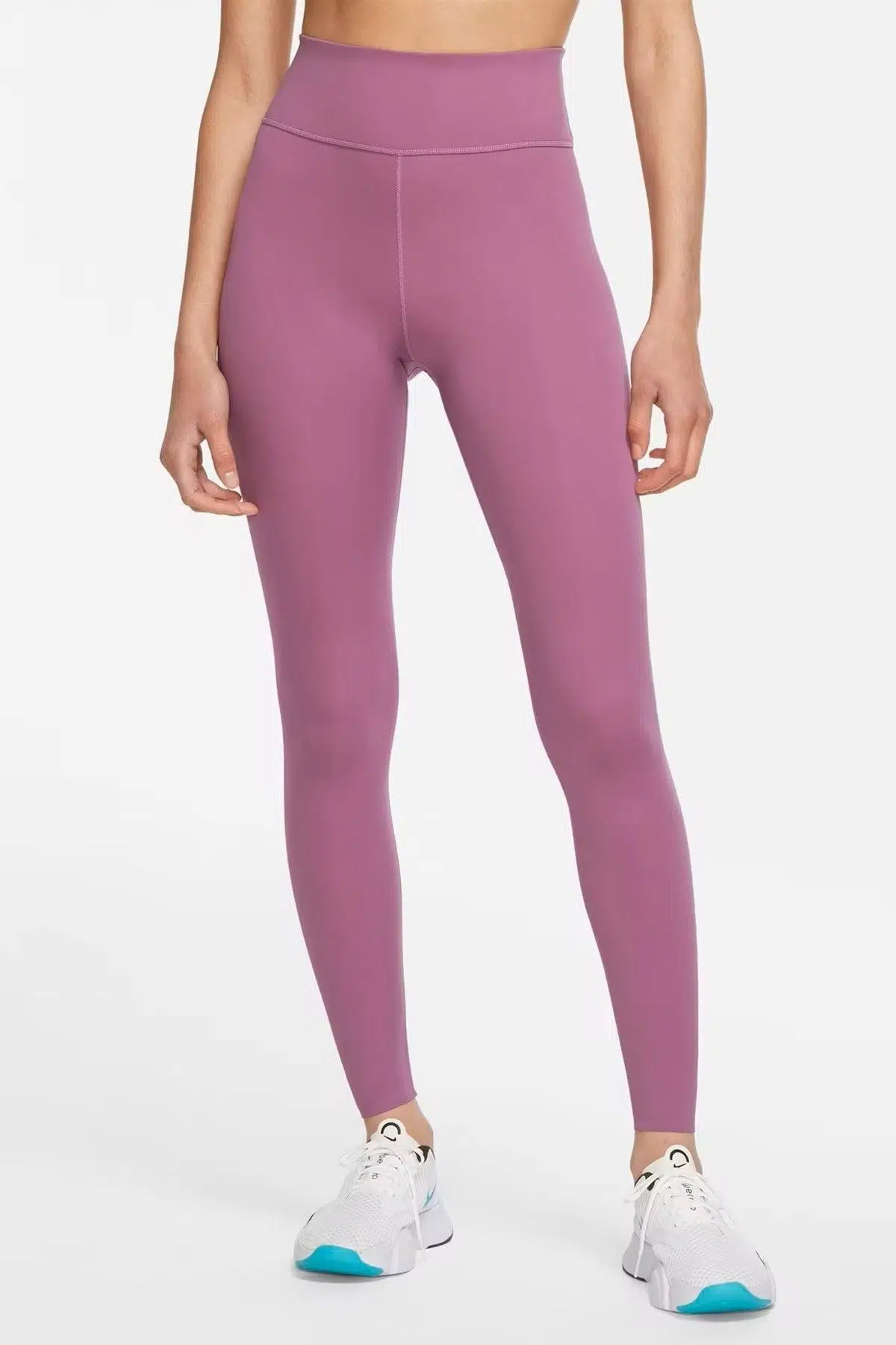 Nike One Luxe Leggings Tigh Fit Lazer Kesim Soft Yumuşak Toparlayıcı Tayt Lila