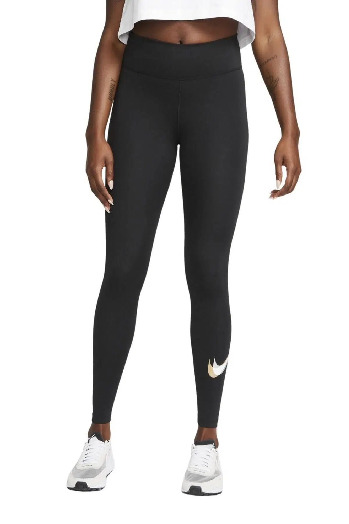 Nike One Performance Dance Leggings Dri-Fit Toparlayıcı İç Cepli Siyah Tayt