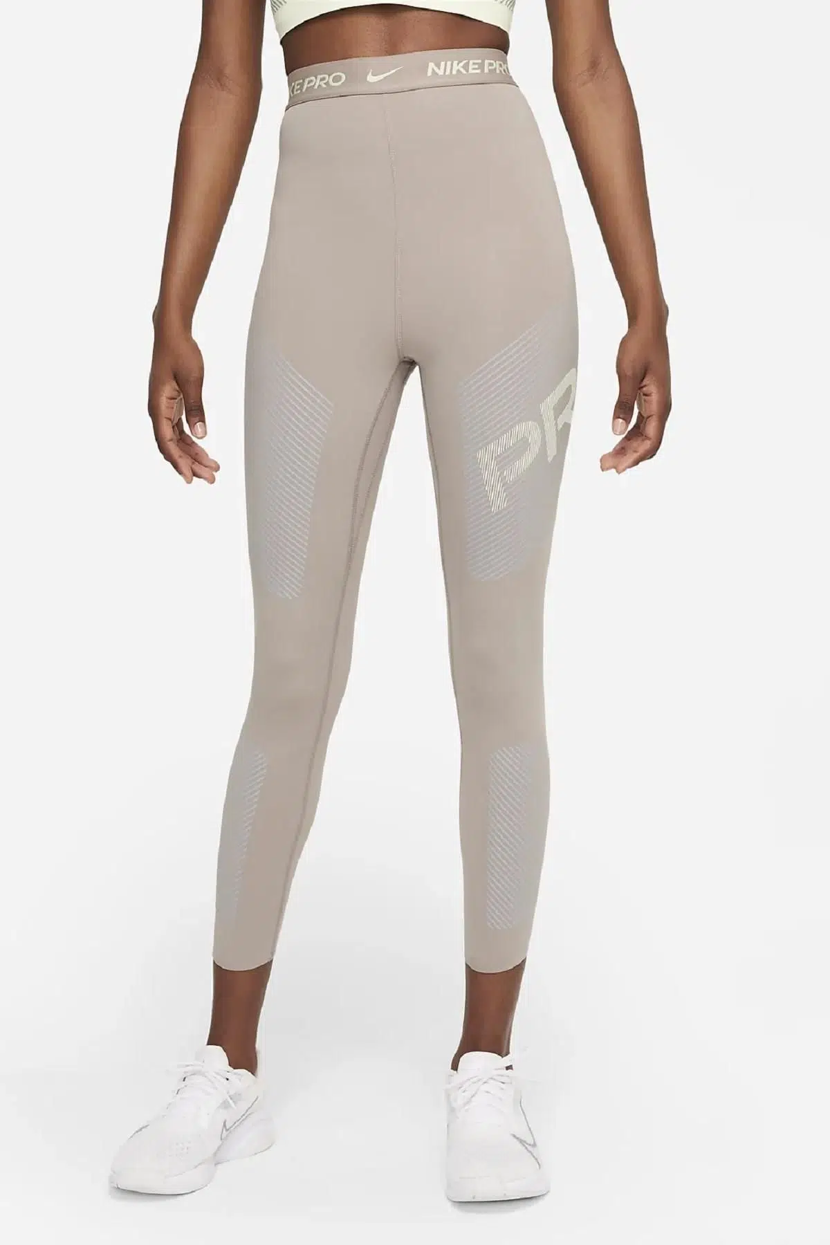 Nike Pro Dri-Fit High-Waisted 7/8 Graphic Yüksek Belli Toparlayıcı Tayt