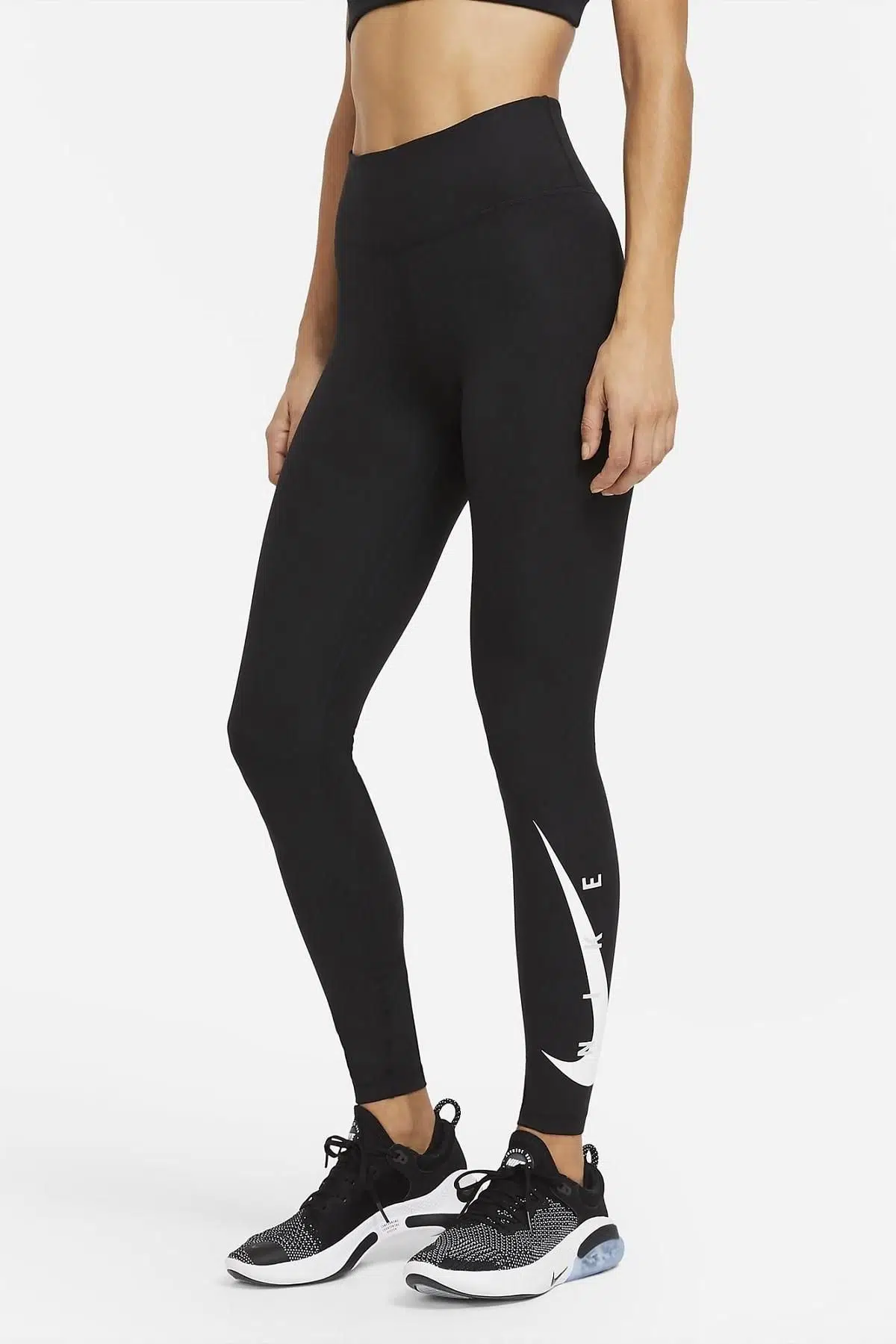 Nike One Performance Power Leggings Toparlayıcı 7/8 Siyah Kadın Tayt