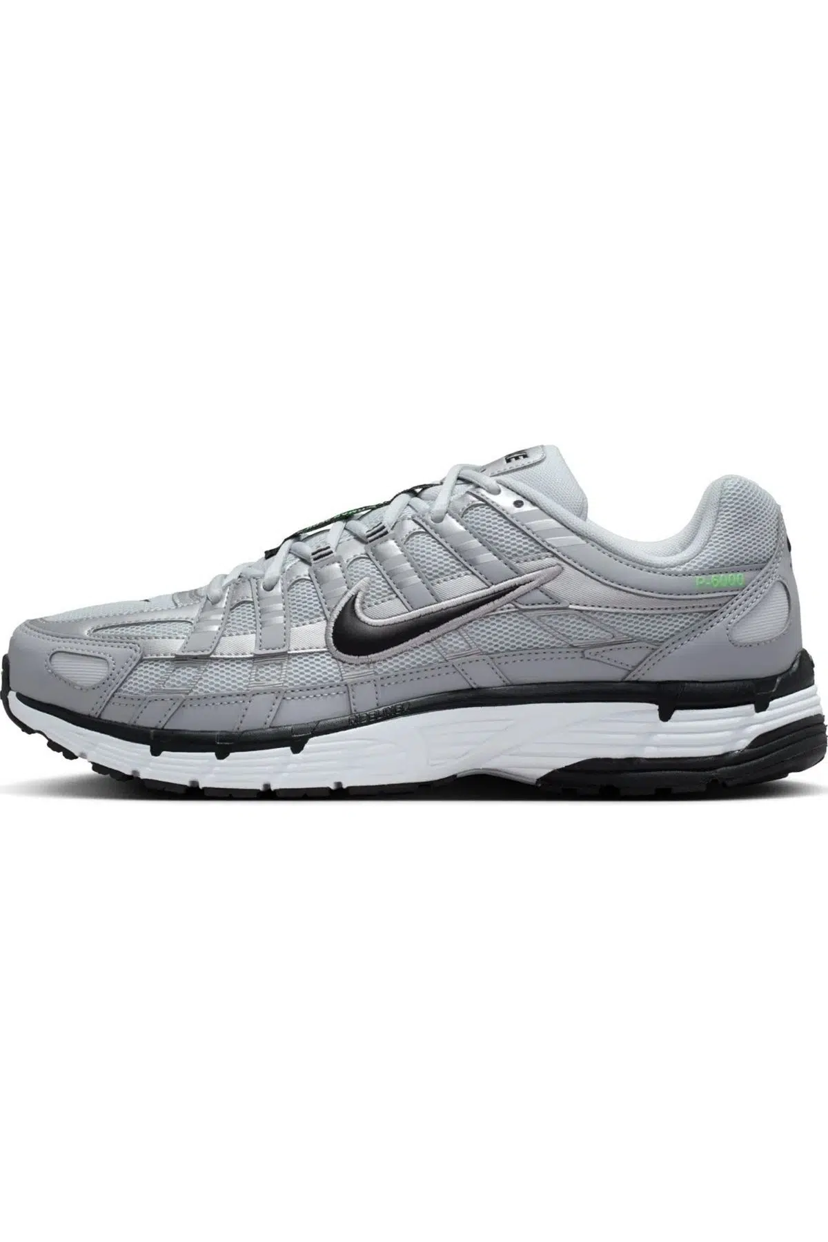 Nike P-6000 Unisex Sneaker Gray Reflektörlü Günlük Spor Ayakkabı Gri