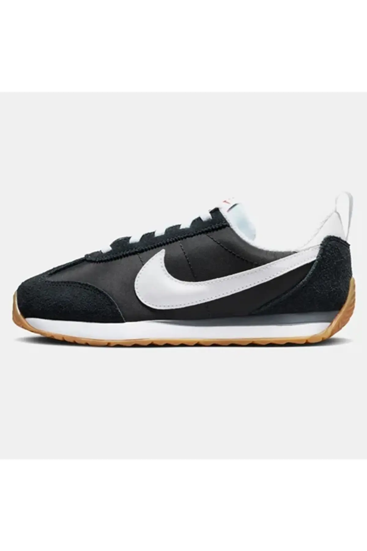 IH7379-001 Nike Pasific (PS) Unisex Sneaker Hakiki Deri Lastik Bağcıklı Günlük Çocuk Spor Ayakkabı Siyah