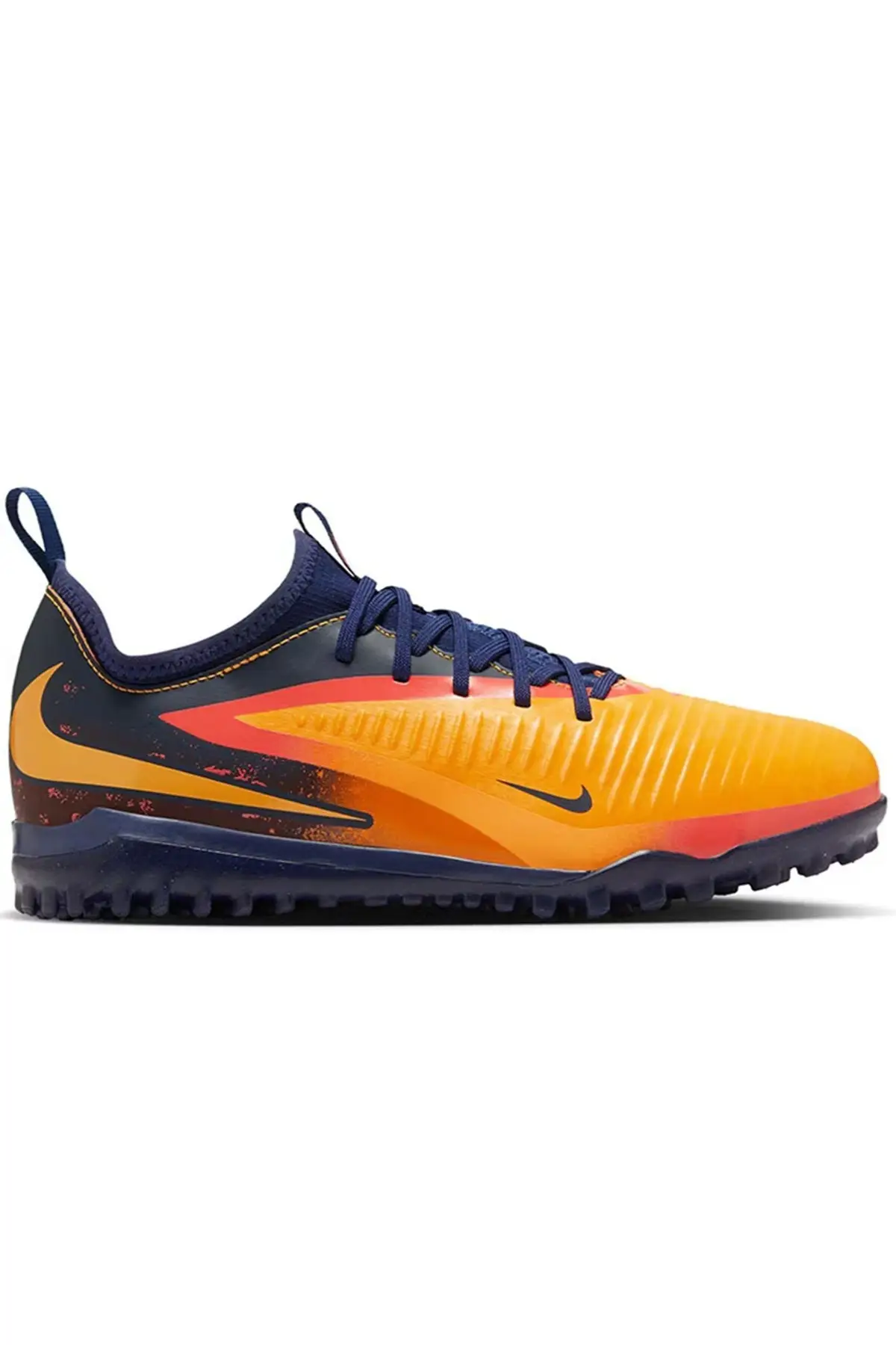 HQ2040-800 Nike Phantom 6 low Academy Erling Haaland Kids Football Shoes Çocuk Halı Saha Ayakkabısı Turuncu