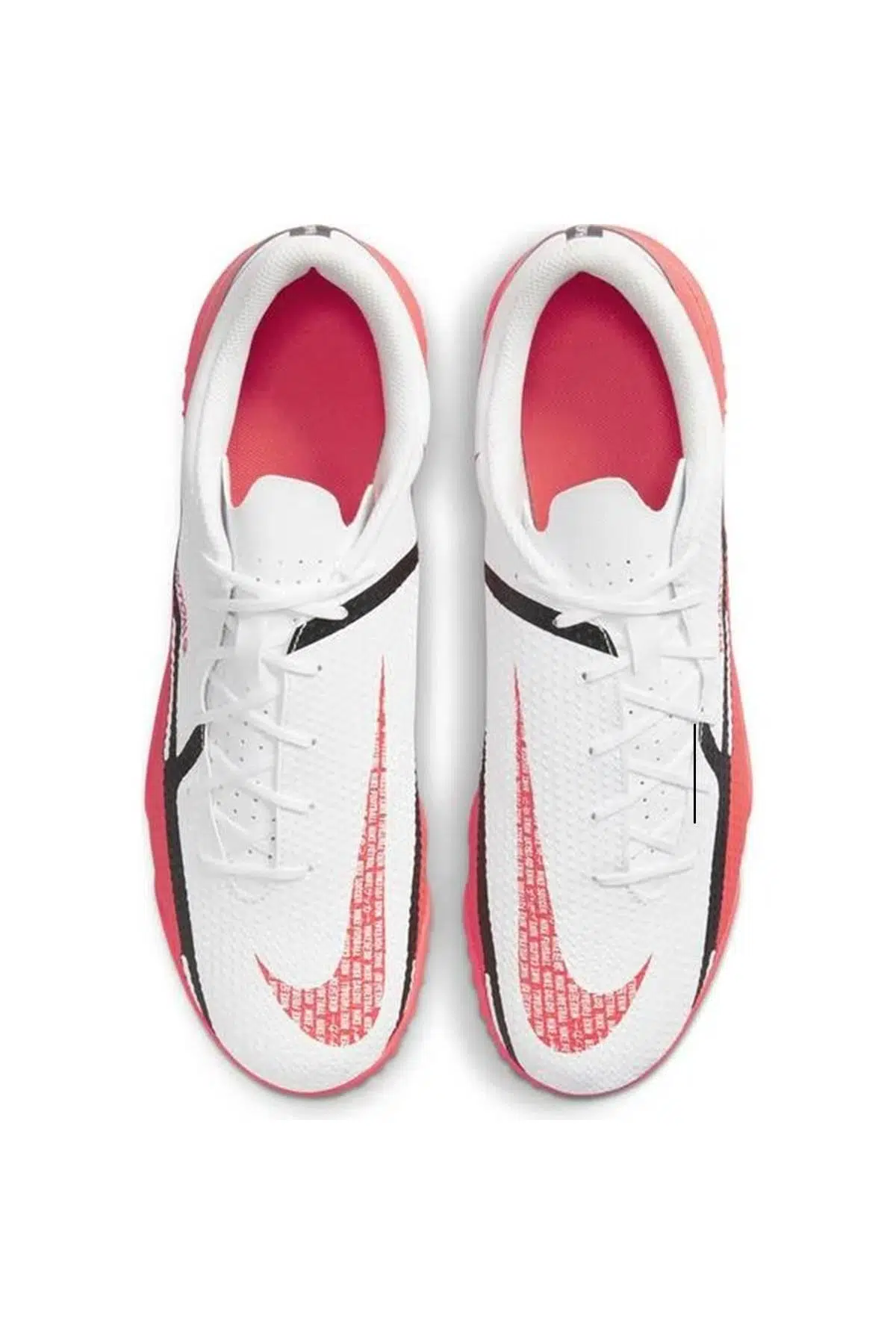 Nike Phantom G. T. 2 Club TF Unisex Soccer Shoes Beyaz Kırmızı Halı Saha Ayakkabısı