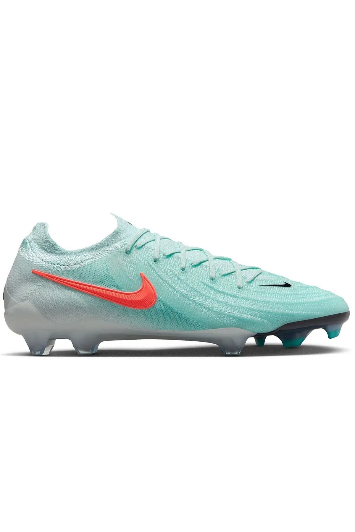 Nike Phantom GX II Elite FG-Pro Mens Football Shoes Profesyonel Erkek Krampon Yeşil-Turuncu
