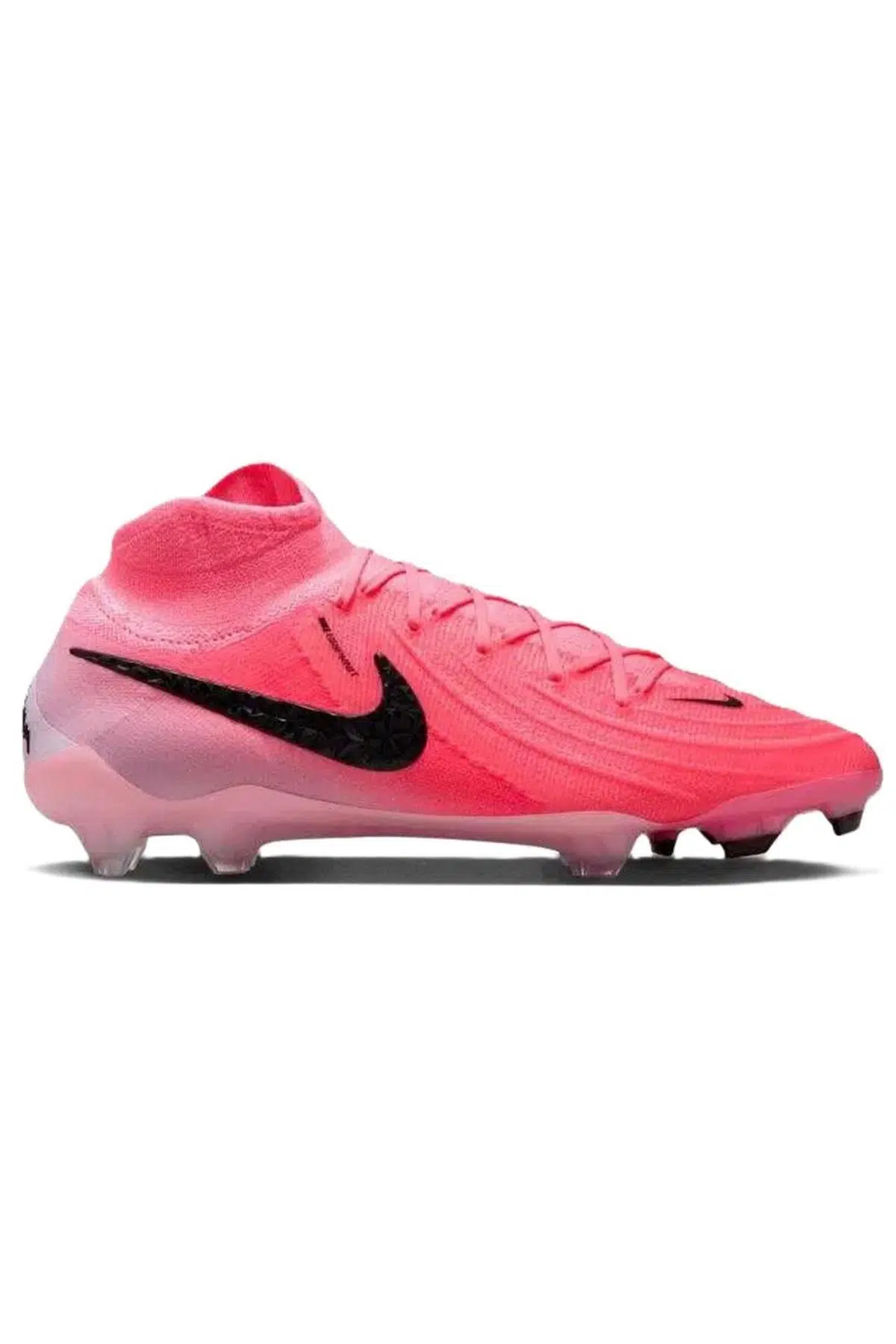Nike Phantom Luna II Elite FG Mens Football Shoes Pink Profesyonel Erkek Krampon Pembe