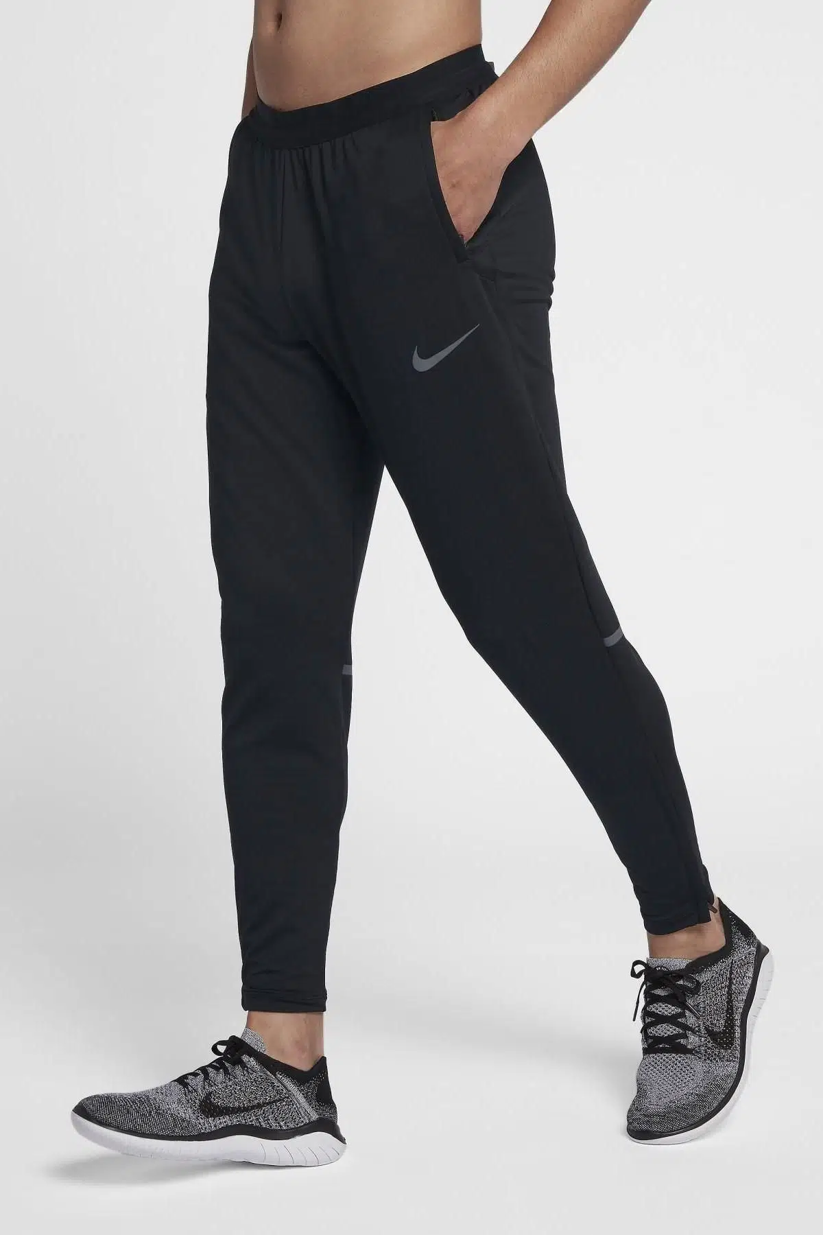 Nike Phenom 2 Running Trousers Erkek Eşofman Altı - Siyah